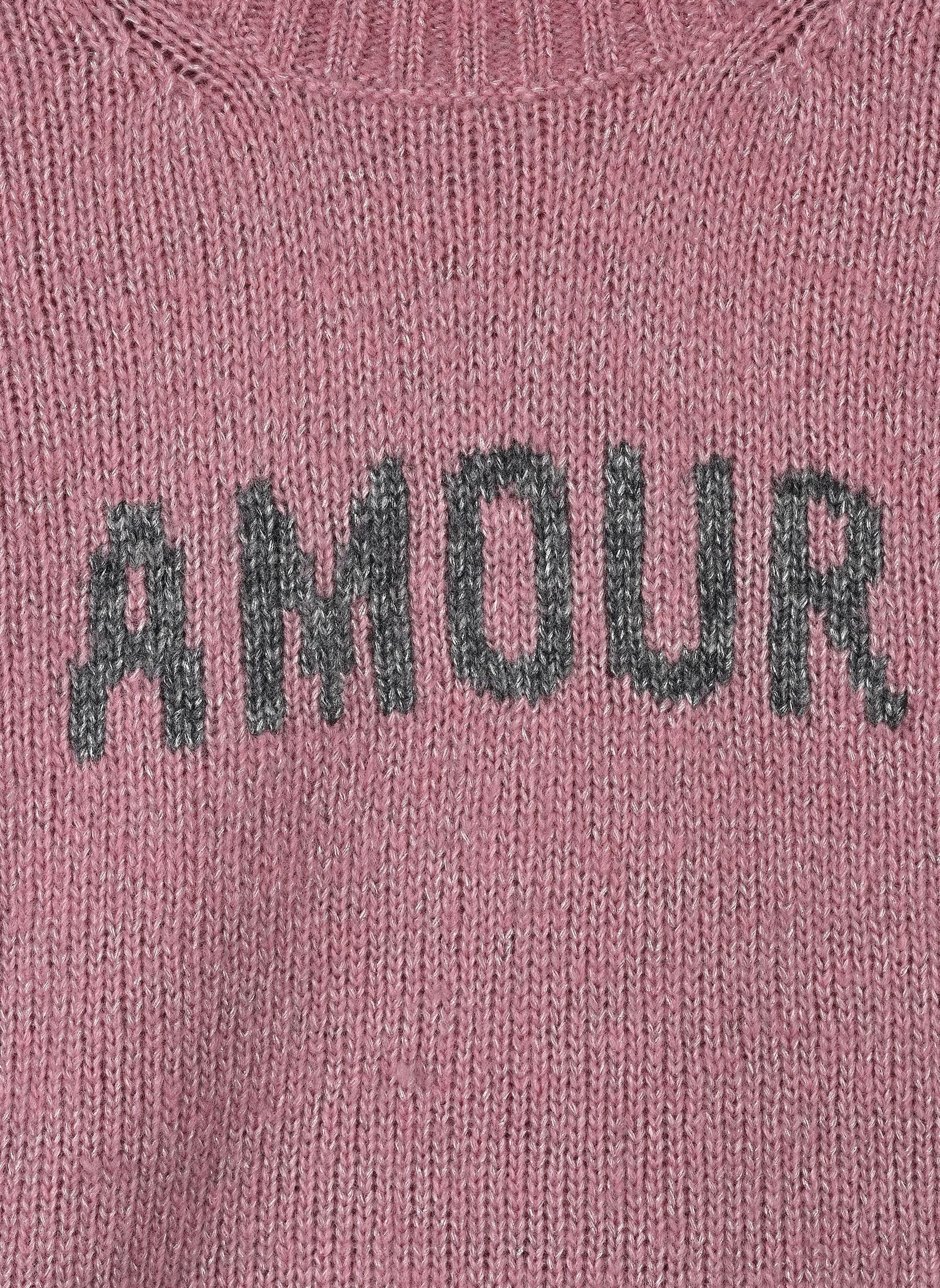 Truien X60429 meisjes roze Zadig & Voltaire Truien X60429 meisjes roze WILD ROSE