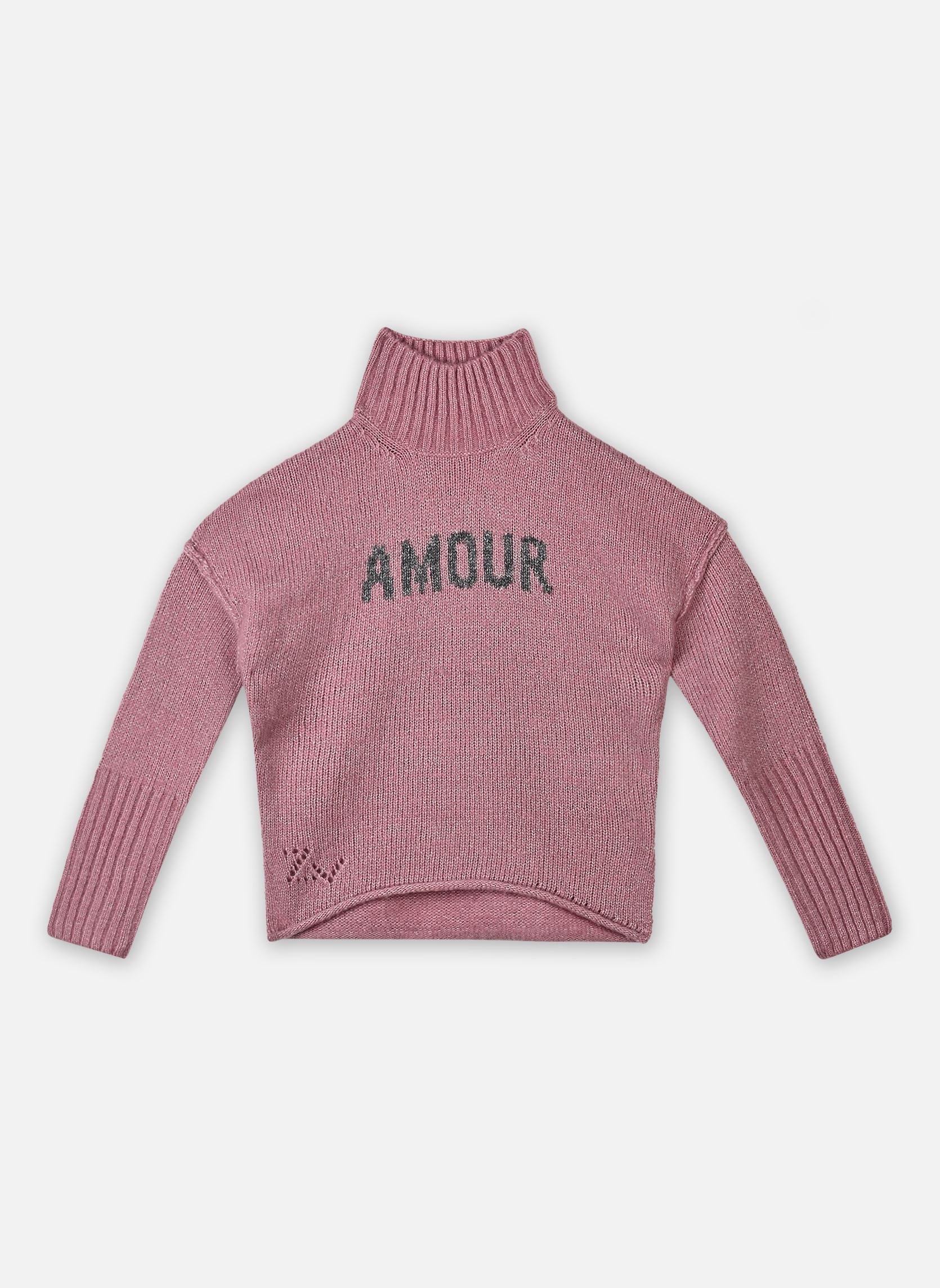 Truien X60429 meisjes roze Zadig & Voltaire Truien X60429 meisjes roze WILD ROSE