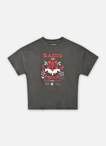 Tee-shirts manches courtes X60462 fille noir Zadig & Voltaire Tee-shirts manches courtes X60462 fille noir BLACK