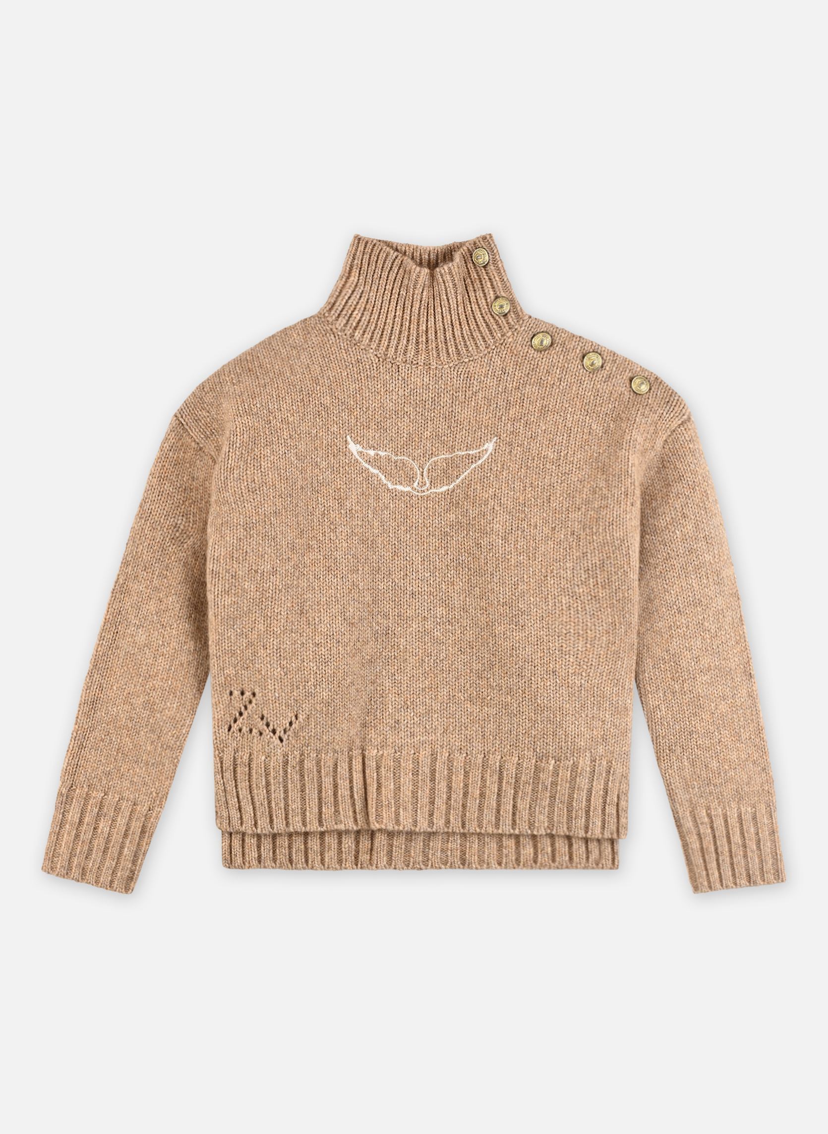 Truien X60514 meisjes bruin Zadig & Voltaire Truien X60514 meisjes bruin MARRON CHINE
