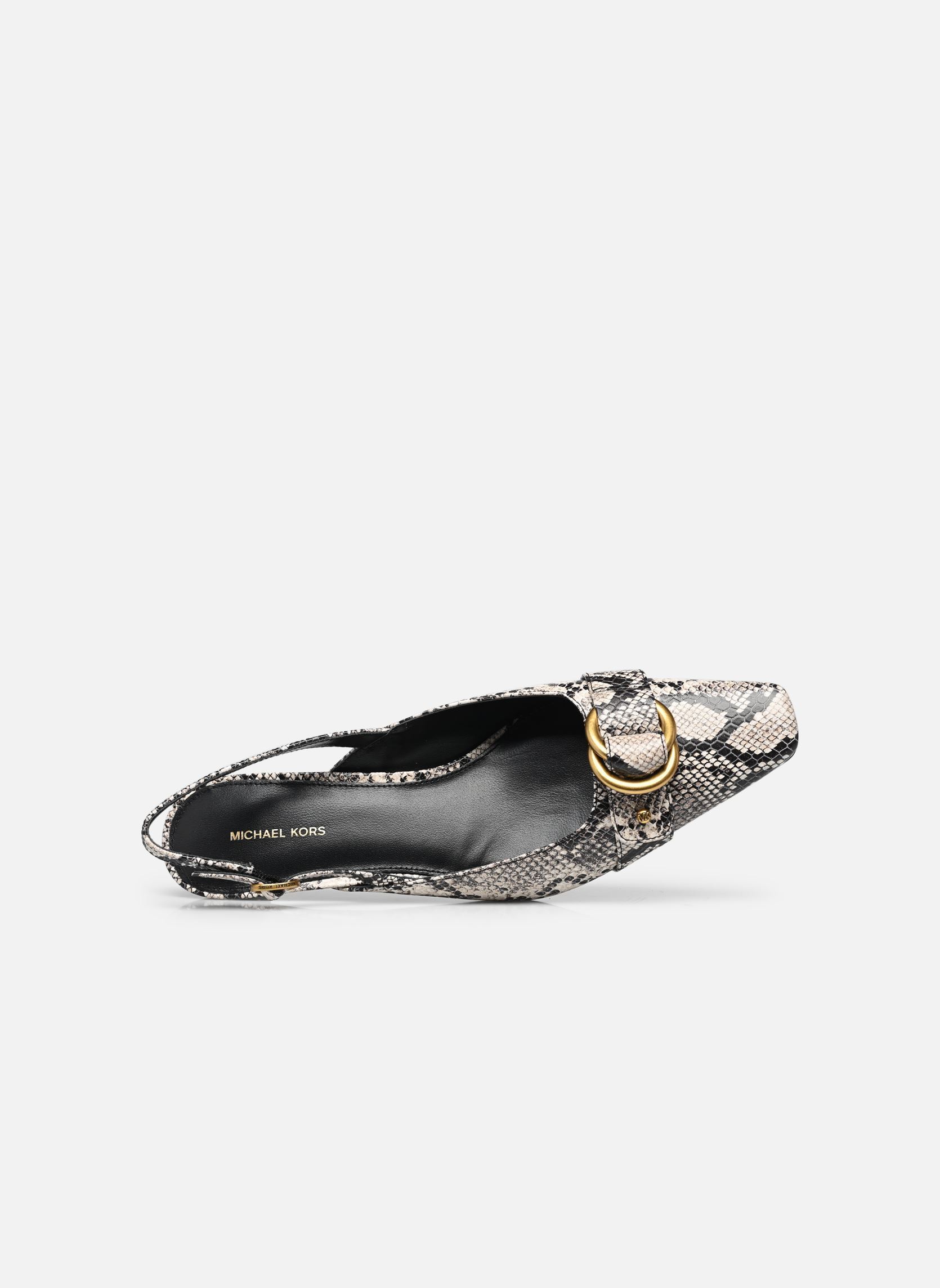 Pumps mit Riemchen JADEN KITTEN SLING damen schwarz Michael Michael Kors Pumps mit Riemchen JADEN KITTEN SLING damen schwarz Natural
