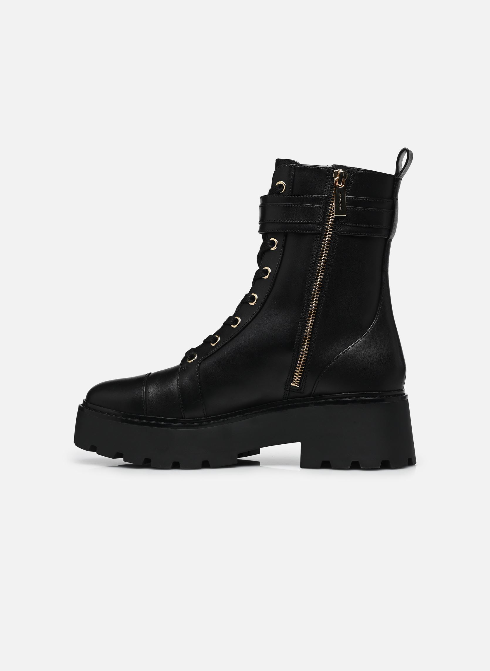 Bottines à lacets MANDY LACE UP BOOTIE femme noir Michael Michael Kors Bottines à lacets MANDY LACE UP BOOTIE femme noir Black