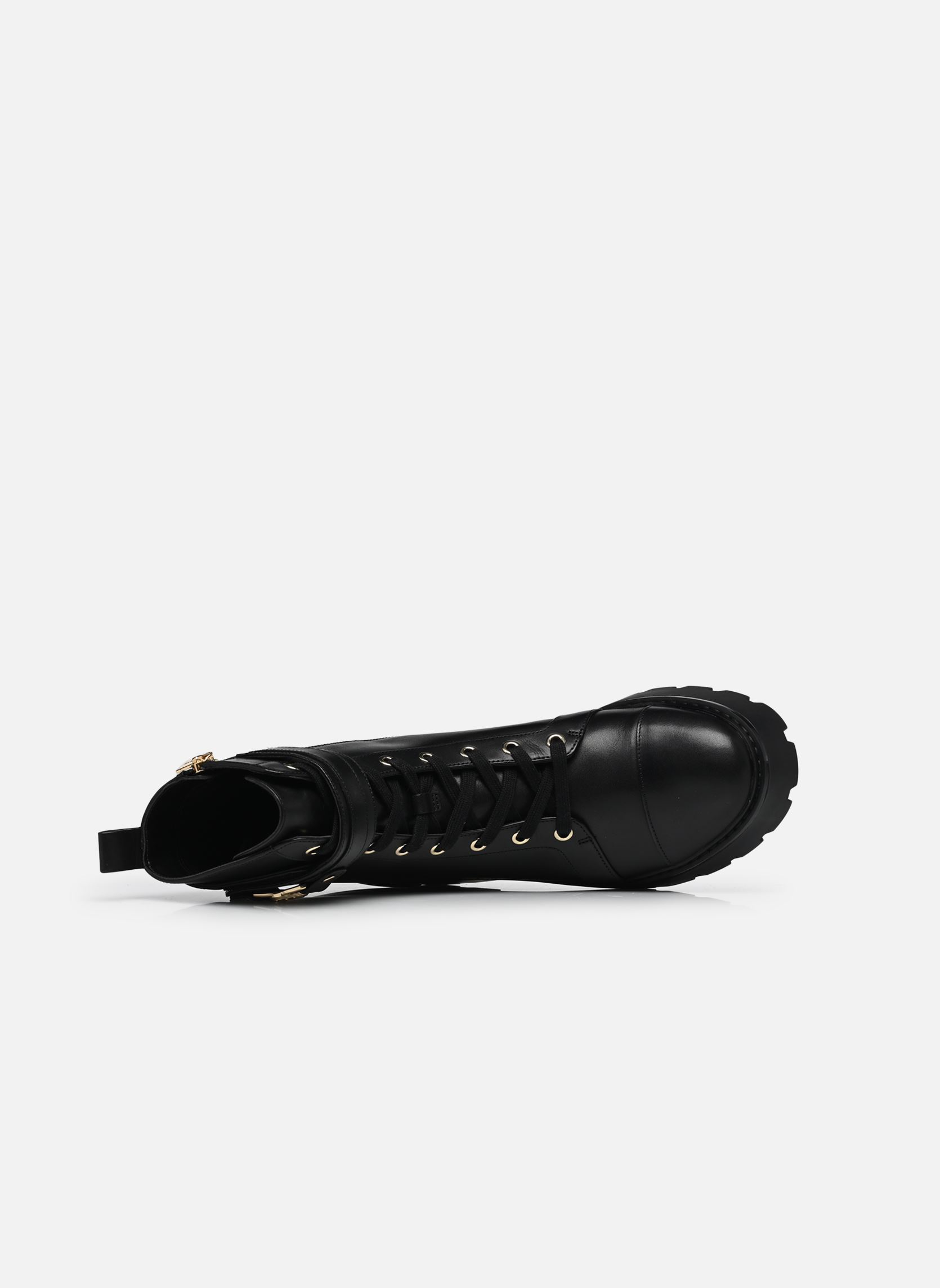 Bottines à lacets MANDY LACE UP BOOTIE femme noir Michael Michael Kors Bottines à lacets MANDY LACE UP BOOTIE femme noir Black