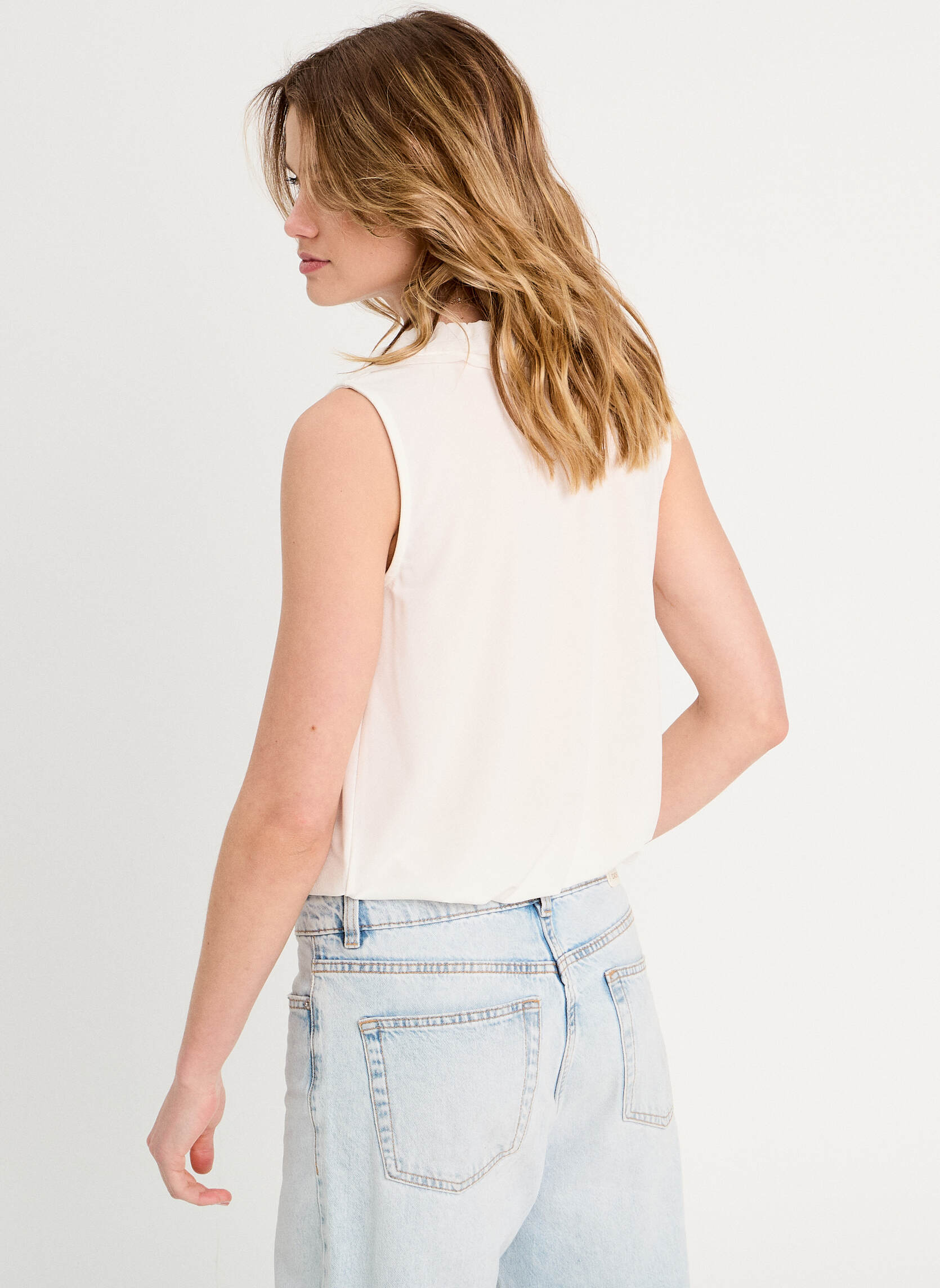 Blouses DBLOUARTY femme beige Cache Cache Blouses DBLOUARTY femme beige Ecru