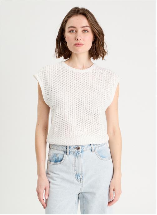 Cache Cache Tee-shirts DCROCH femme blanc