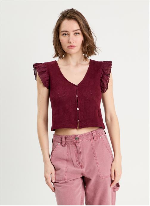 Cache Cache Tee-shirts KFLEURWILD femme violet