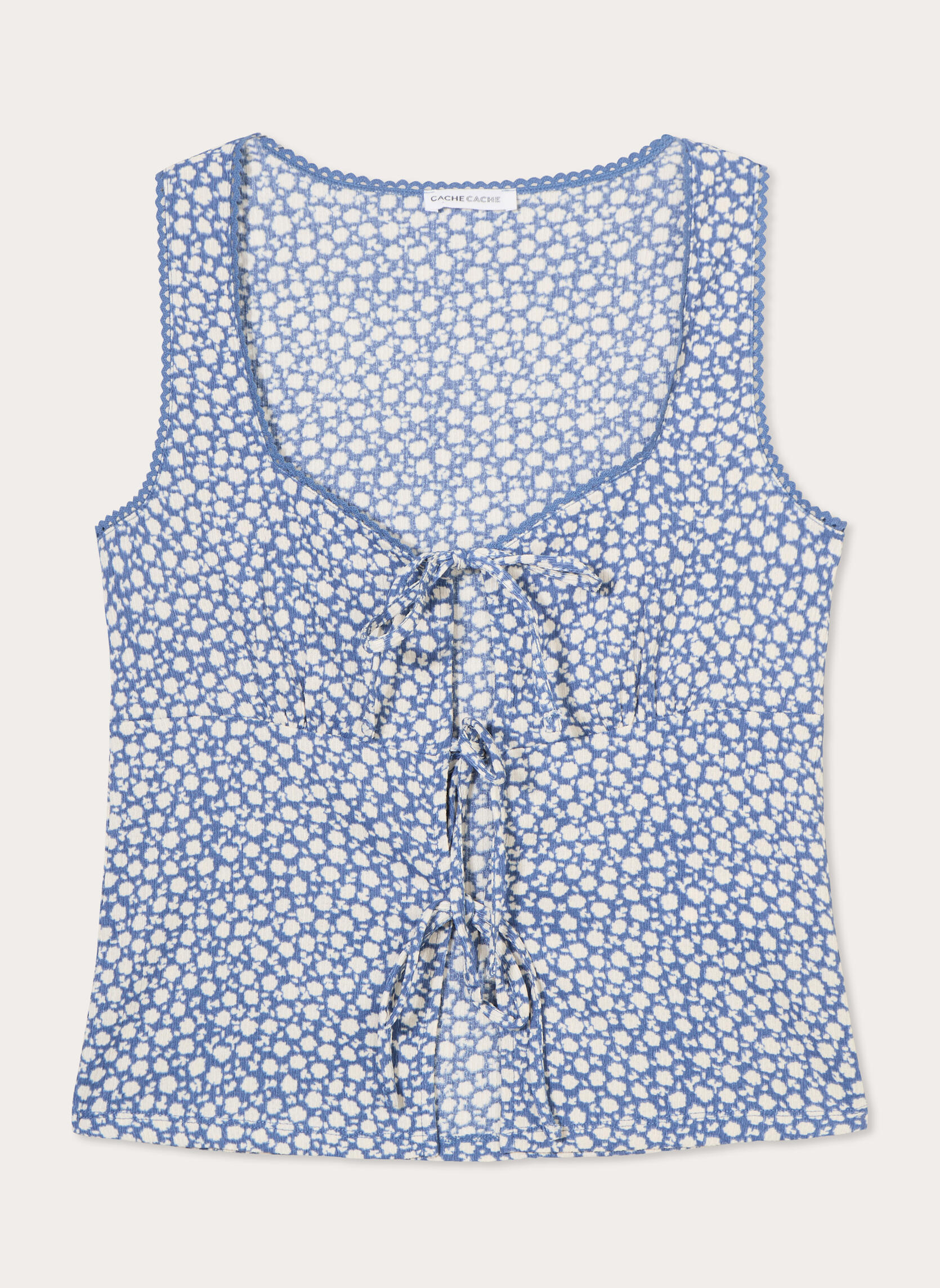 Débardeurs DCOQUETTE femme bleu Cache Cache Débardeurs DCOQUETTE femme bleu Bleu