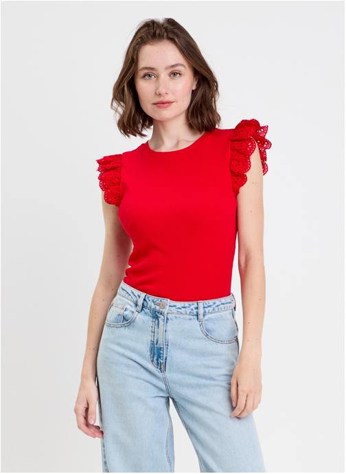 Cache Cache Débardeurs DBRODANG femme rouge
