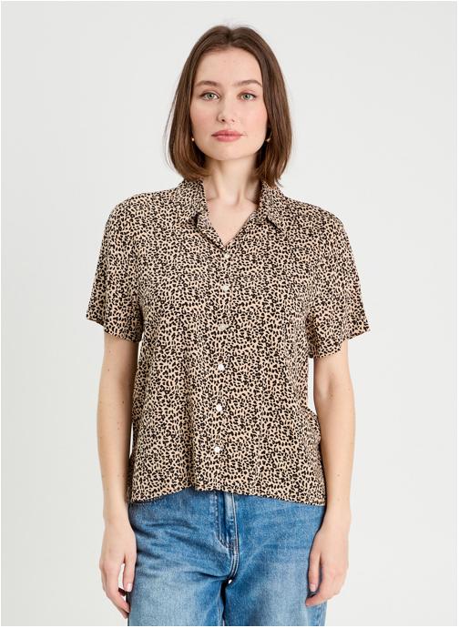 Cache Cache Chemises CHEMLEOMC femme marron