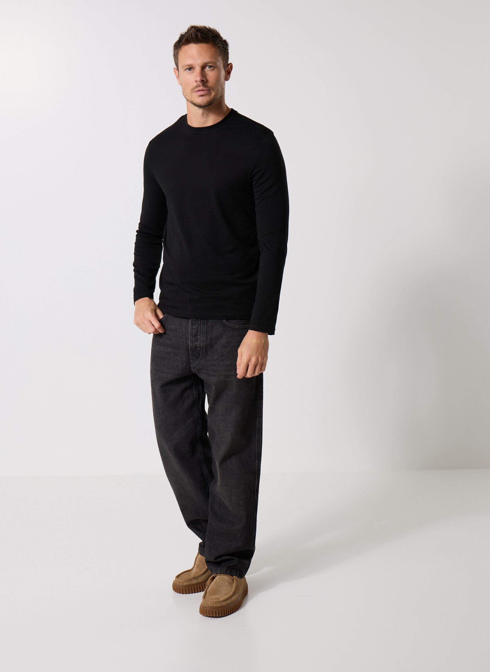 Tee-shirts manches courtes TELOTARNO homme noir MADE BY Tee-shirts manches courtes TELOTARNO homme noir Z*NOIR+Z*BLANC
