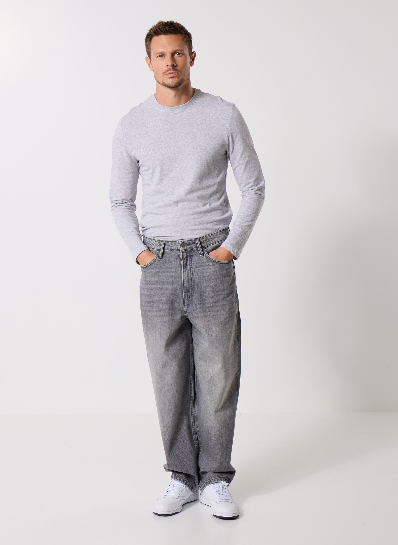 Tee-shirts manches courtes TELOTARNO homme bleu MADE BY Tee-shirts manches courtes TELOTARNO homme bleu Z*MARINE+GRIS