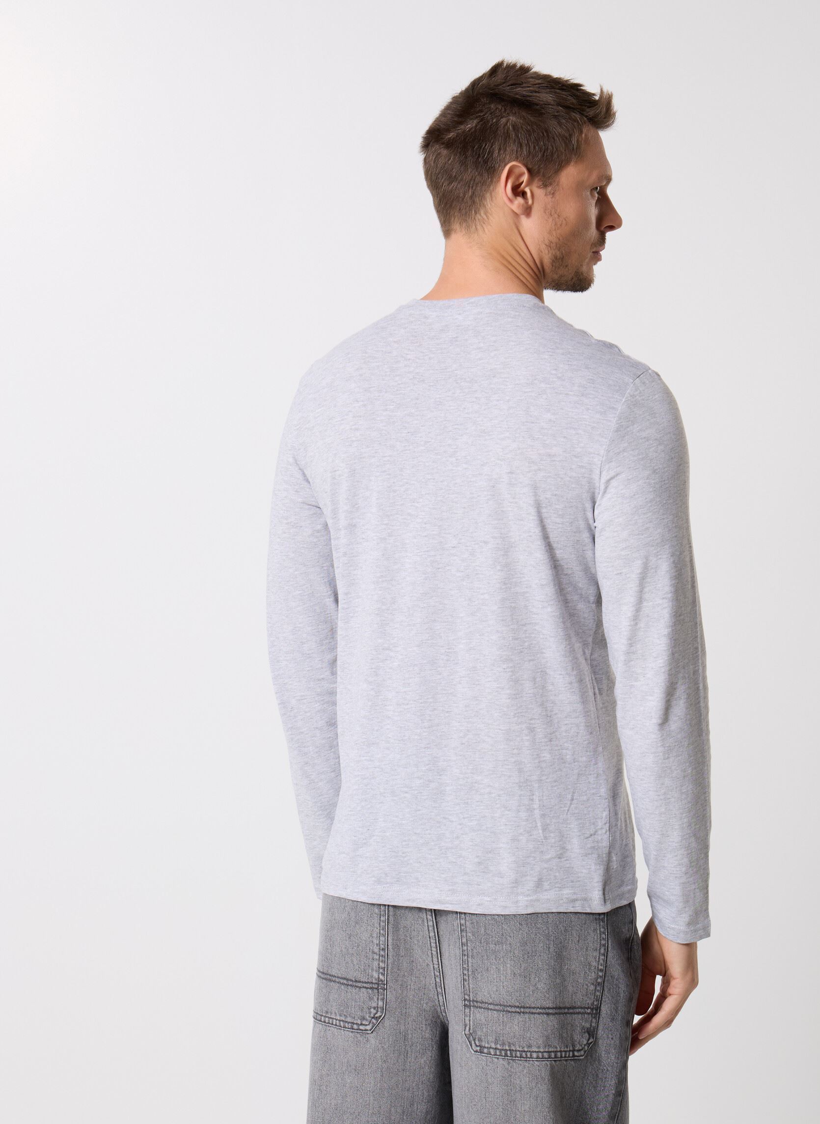 Tee-shirts manches courtes TELOTARNO homme bleu MADE BY Tee-shirts manches courtes TELOTARNO homme bleu Z*MARINE+GRIS