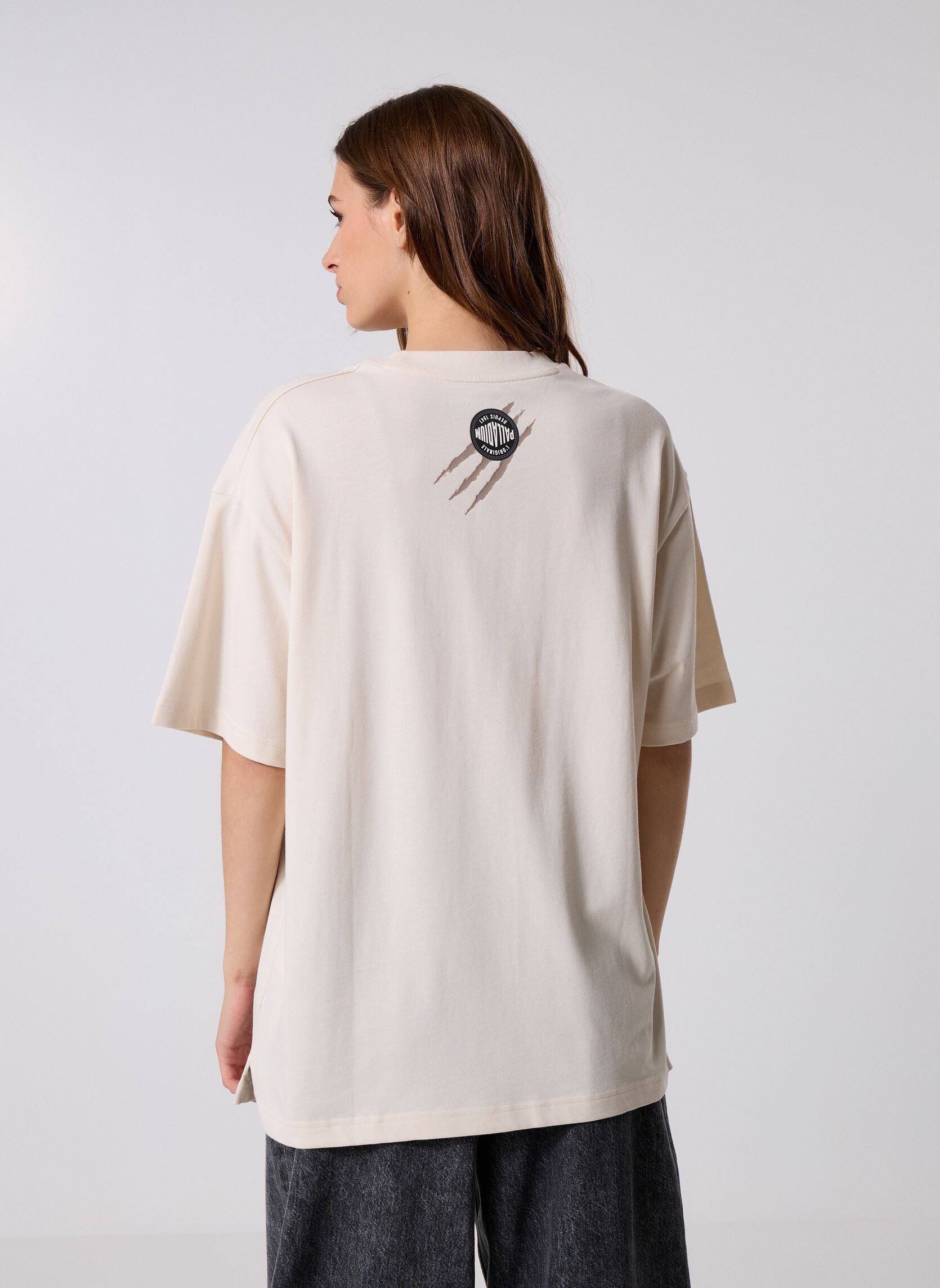 Kurzarm-T-Shirts Demodog Tee - Stranger Things weiß Palladium Kurzarm-T-Shirts Demodog Tee - Stranger Things weiß Cream white