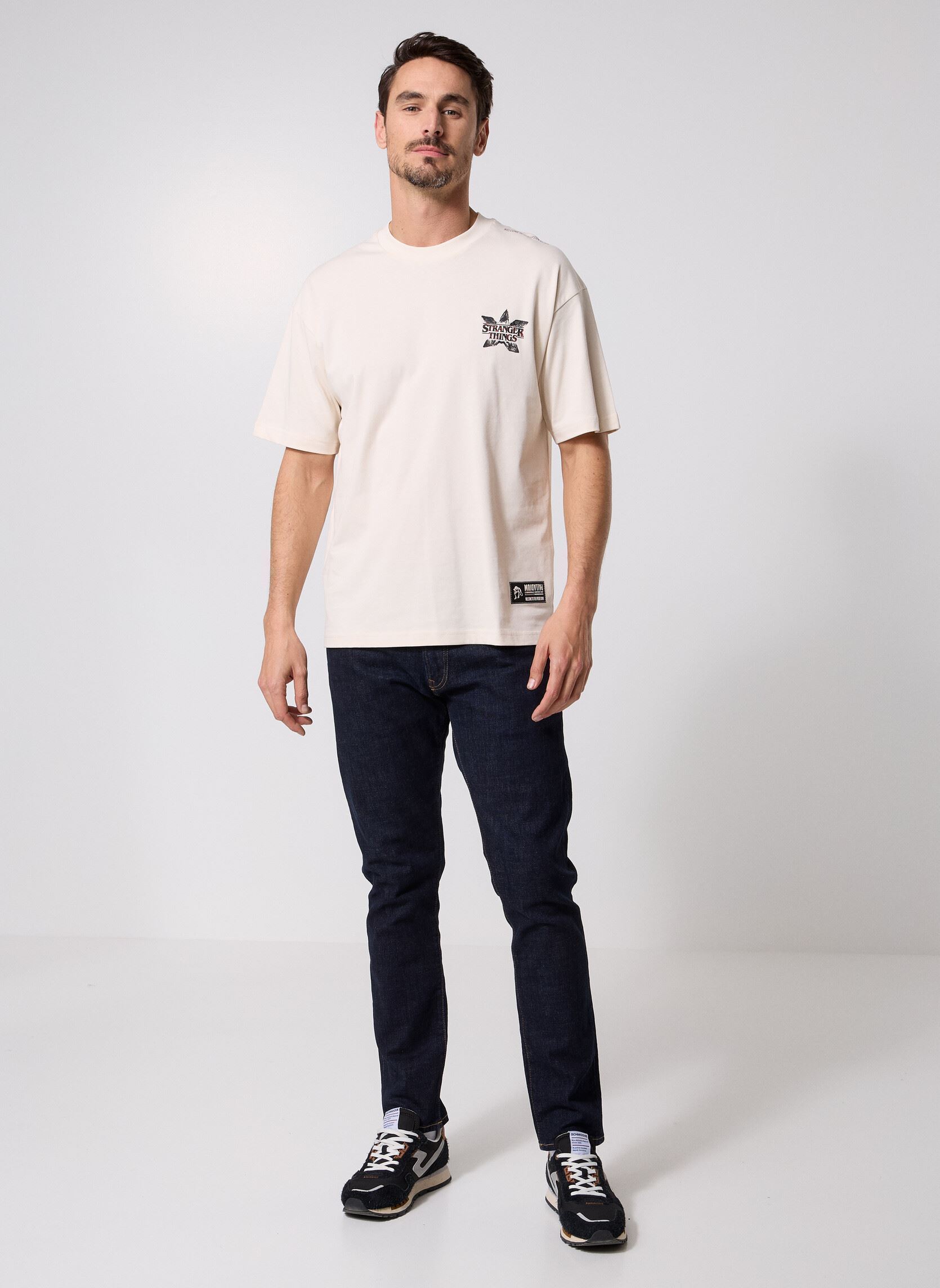 T-shirts met korte mouwen Demodog Tee - Stranger Things M heren wit Palladium T-shirts met korte mouwen Demodog Tee - Stranger Things M heren wit CREAM WHITE