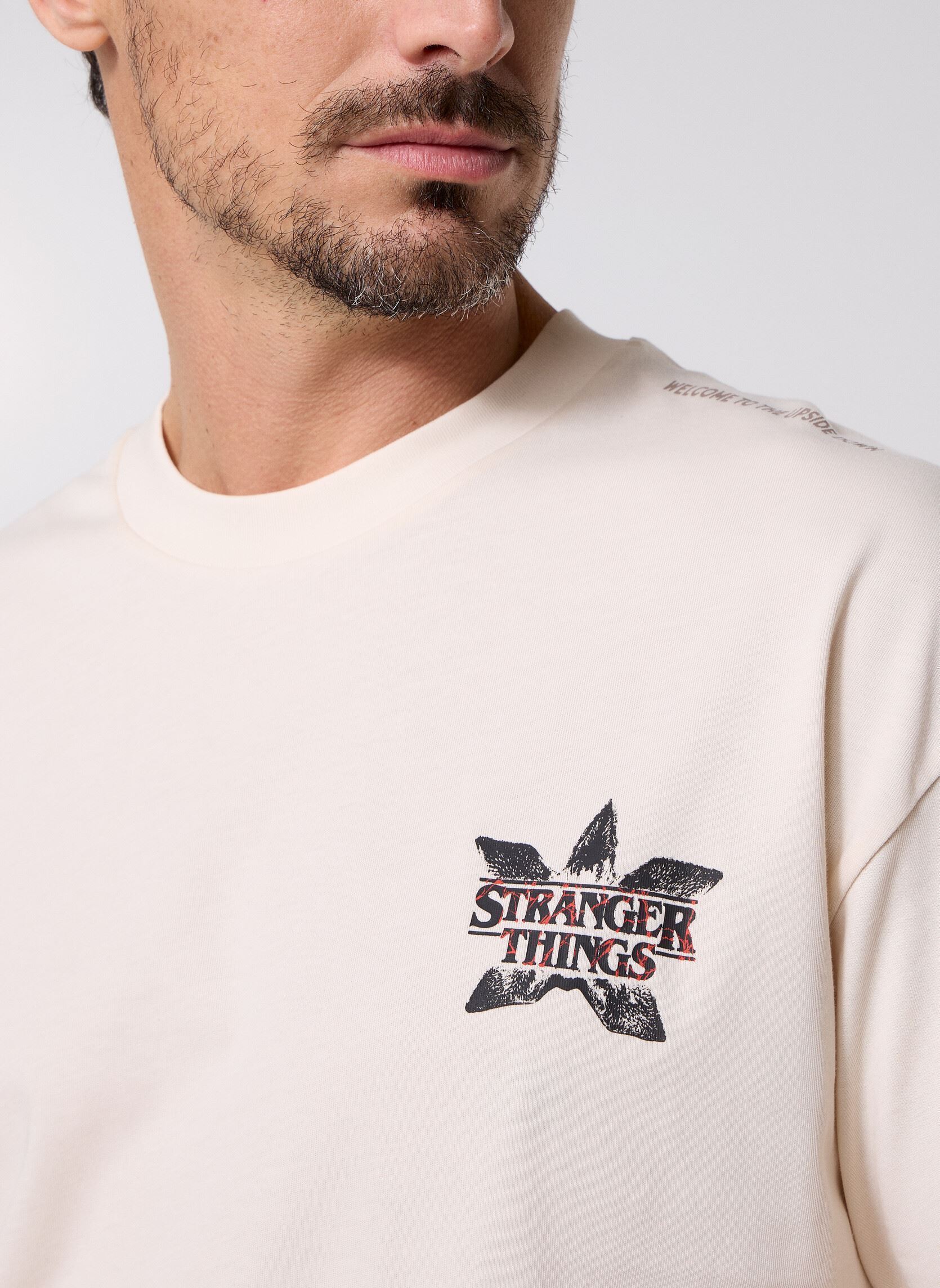 T-shirts met korte mouwen Demodog Tee - Stranger Things M heren wit Palladium T-shirts met korte mouwen Demodog Tee - Stranger Things M heren wit CREAM WHITE