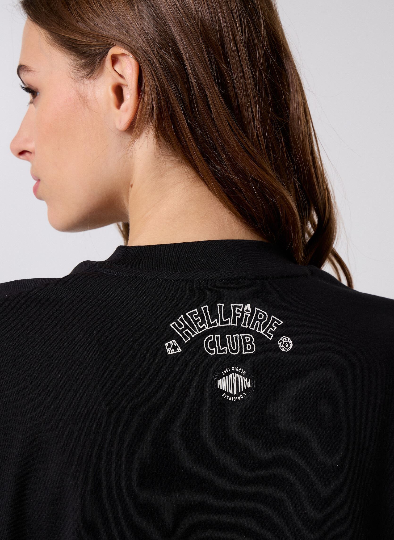 Kurzarm-T-Shirts Hell Fire Tee - Stranger Things schwarz Palladium Kurzarm-T-Shirts Hell Fire Tee - Stranger Things schwarz Black