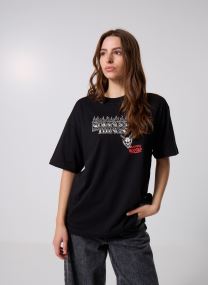 Kurzarm-T-Shirts Hell Fire Tee - Stranger Things schwarz