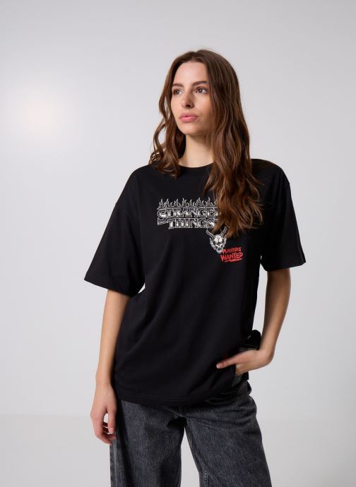 Palladium Tee-shirts manches courtes Hell Fire Tee - Stranger Things femme noir