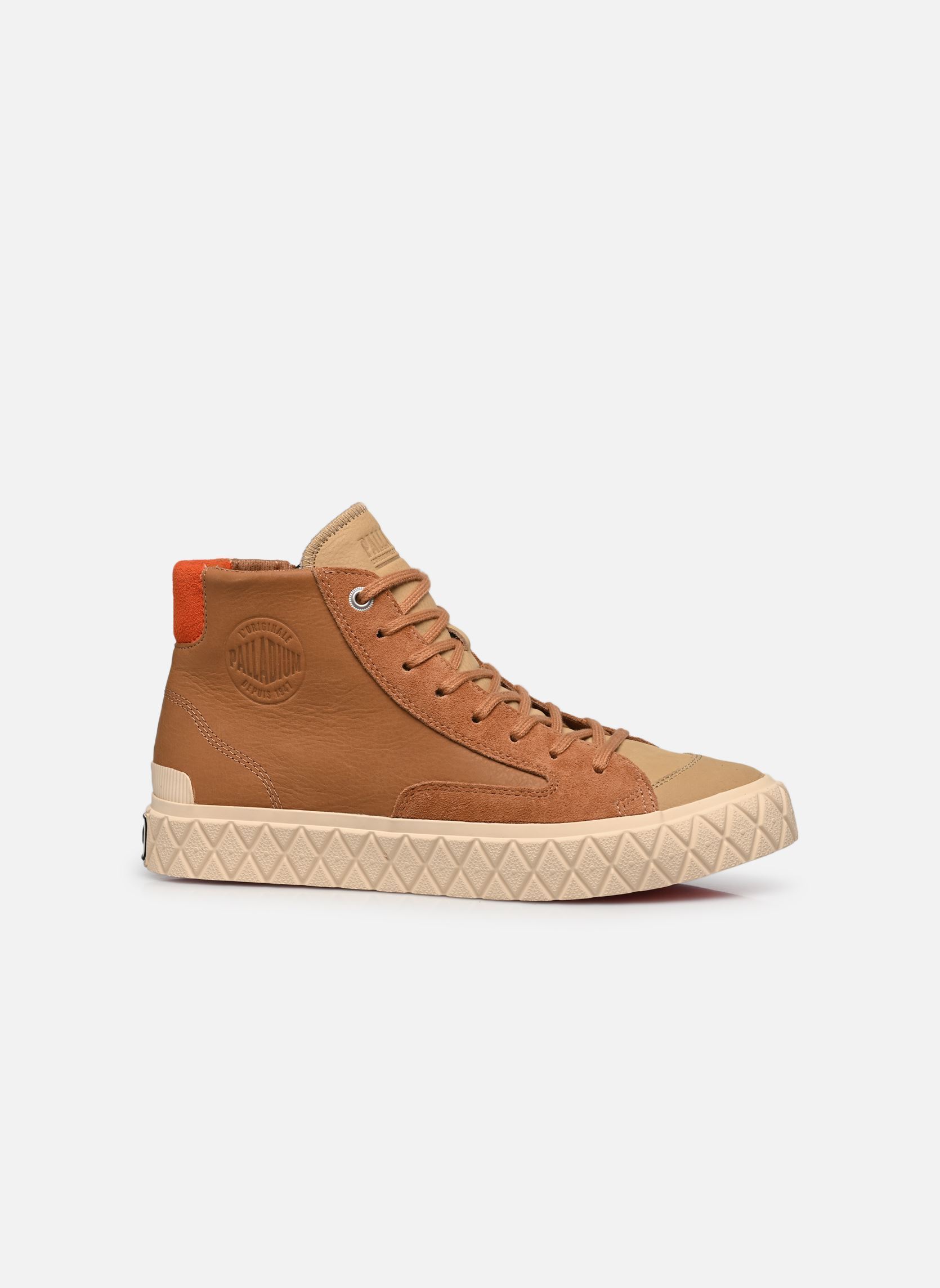 Knöchelhohe Sneaker Palla Ace Chukka Sde M herren braun Palladium Knöchelhohe Sneaker Palla Ace Chukka Sde M herren braun DEAR BROWN/FIRECRACKER