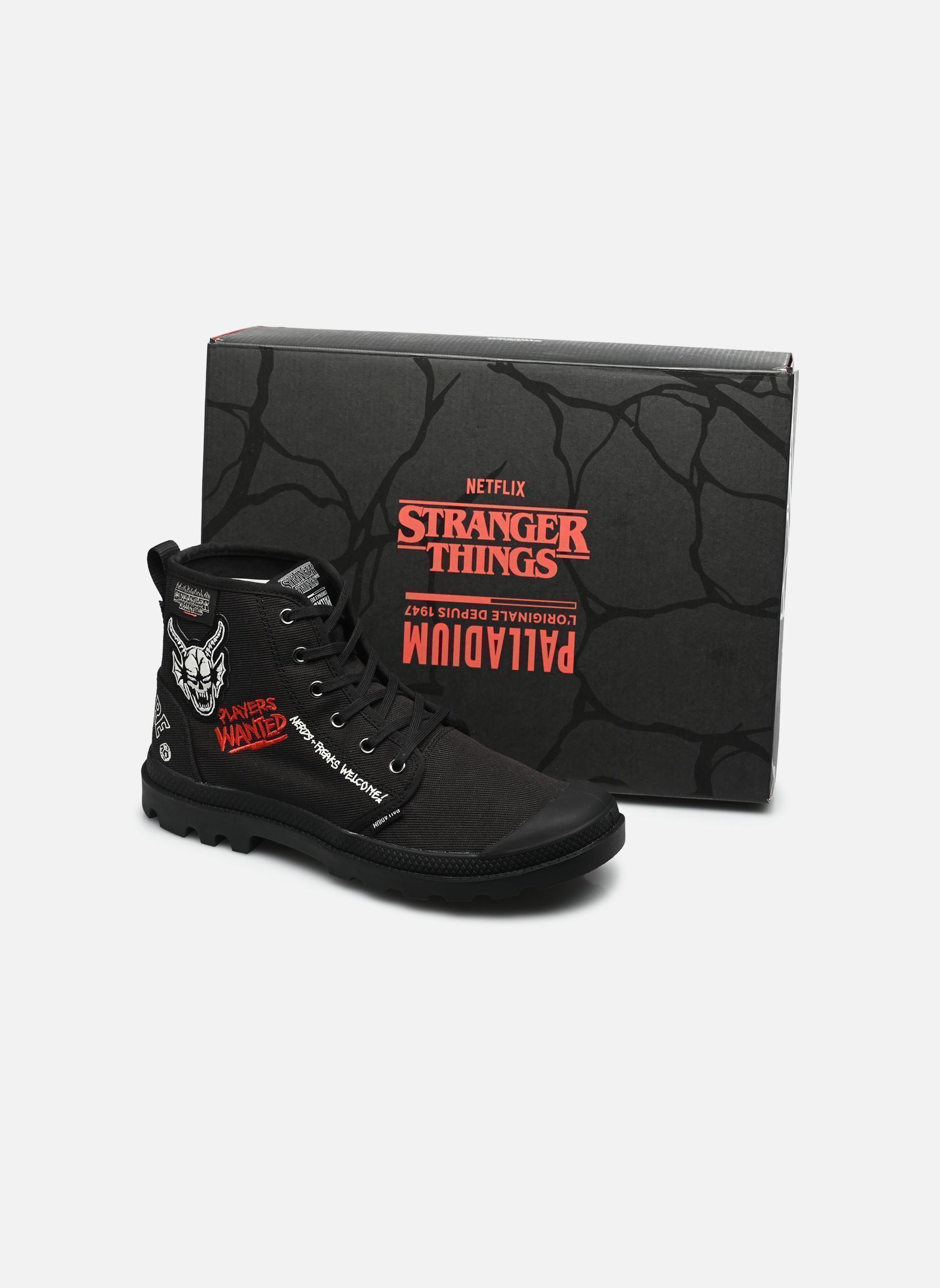 Stivali e stivaletti Pampa Hellfire - Stranger Things M uomo nero Palladium Stivali e stivaletti Pampa Hellfire - Stranger Things M uomo nero ALL BLACK