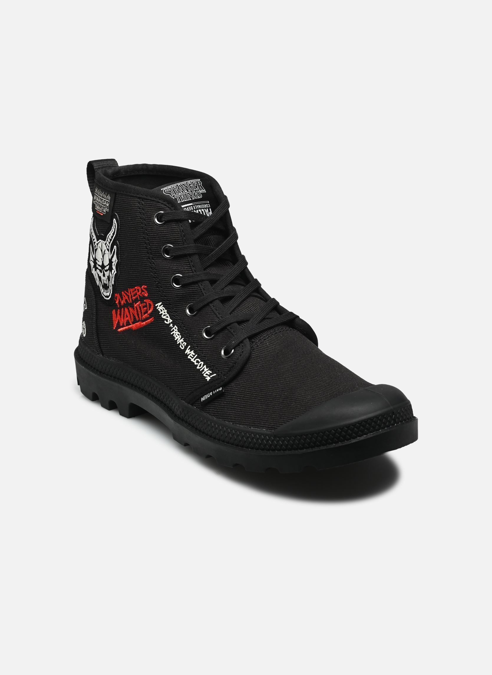 Bottines et boots Palladium Pampa Hellfire Stranger Things pour Homme