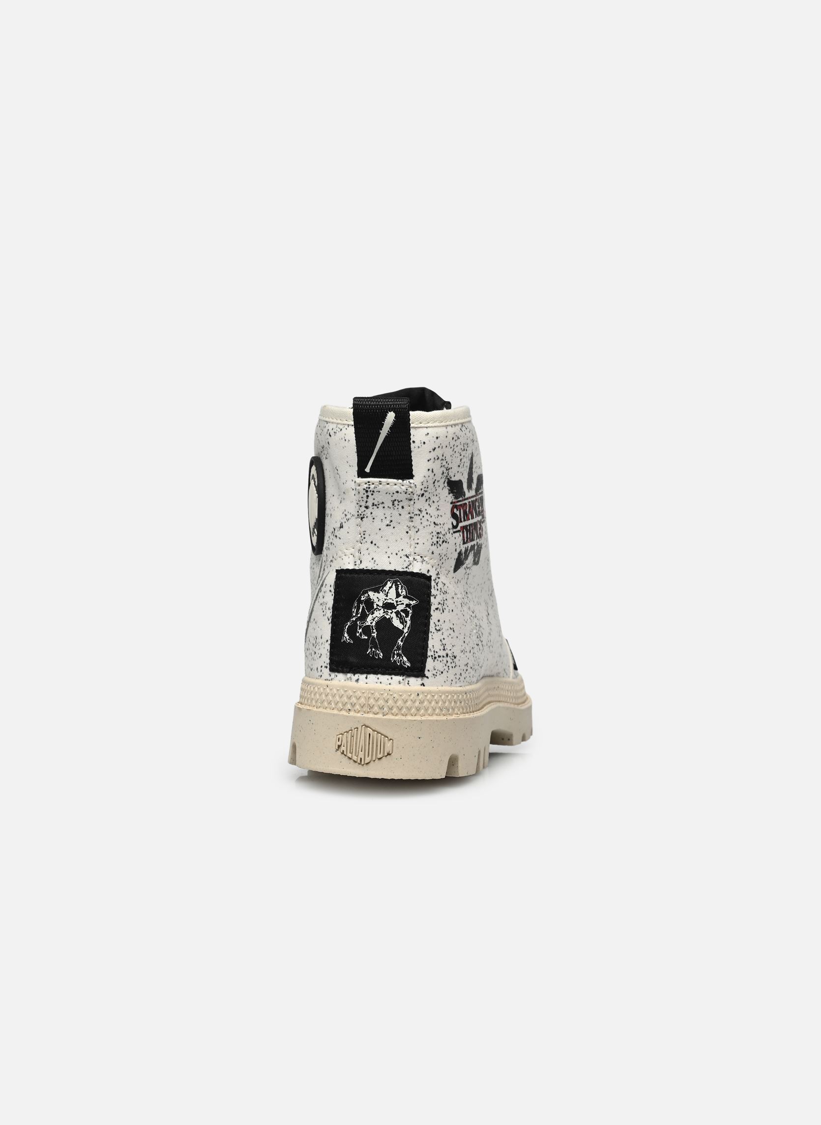 Bottines à lacets Pampa Demodog - Stranger Things blanc Palladium Bottines à lacets Pampa Demodog - Stranger Things blanc Cream white