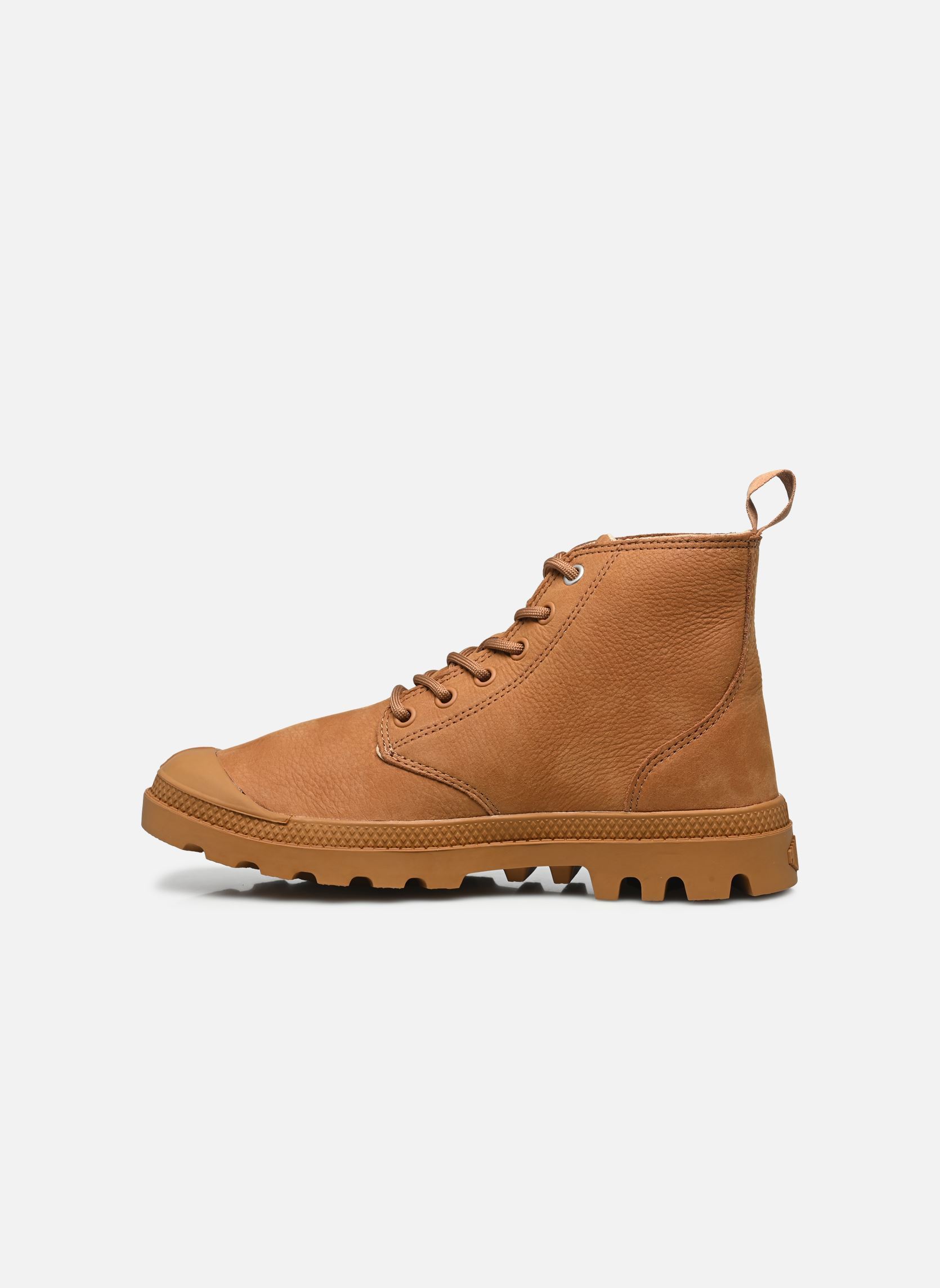 Bottines à lacets Pampa Hi Nbk W femme marron Palladium Bottines à lacets Pampa Hi Nbk W femme marron MAHOGANY