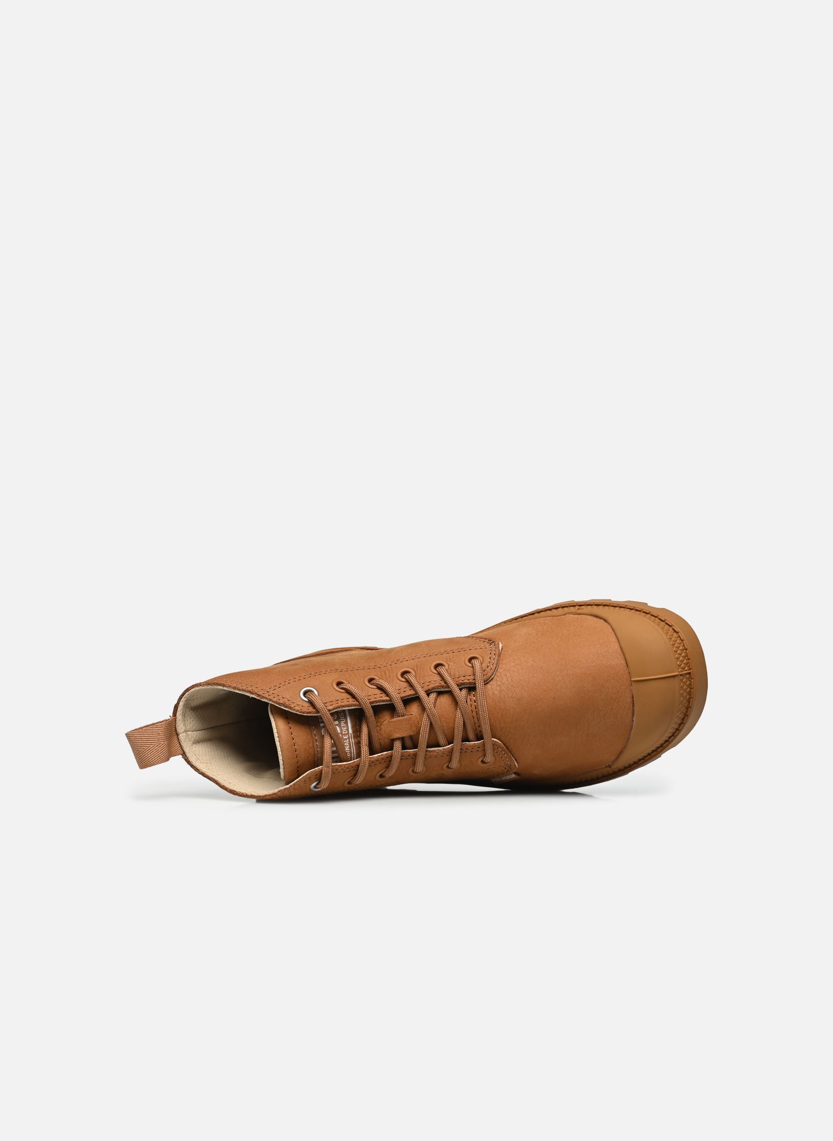 Bottines à lacets Pampa Hi Nbk W femme marron Palladium Bottines à lacets Pampa Hi Nbk W femme marron MAHOGANY