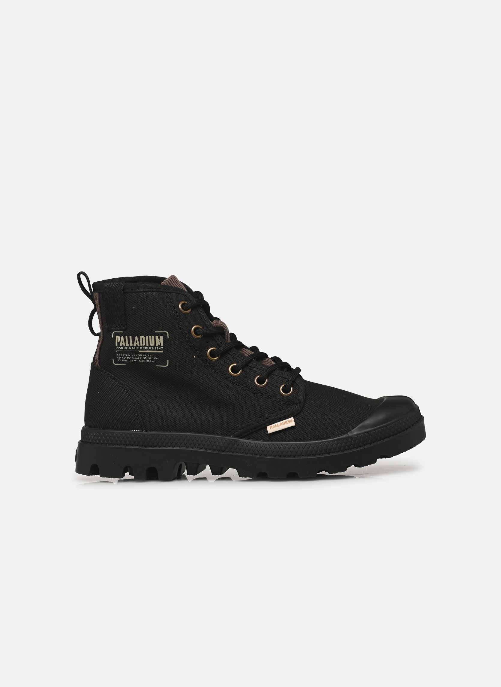 Stivaletti con lacci Pampa Michigan nero Palladium Stivaletti con lacci Pampa Michigan nero BLACK