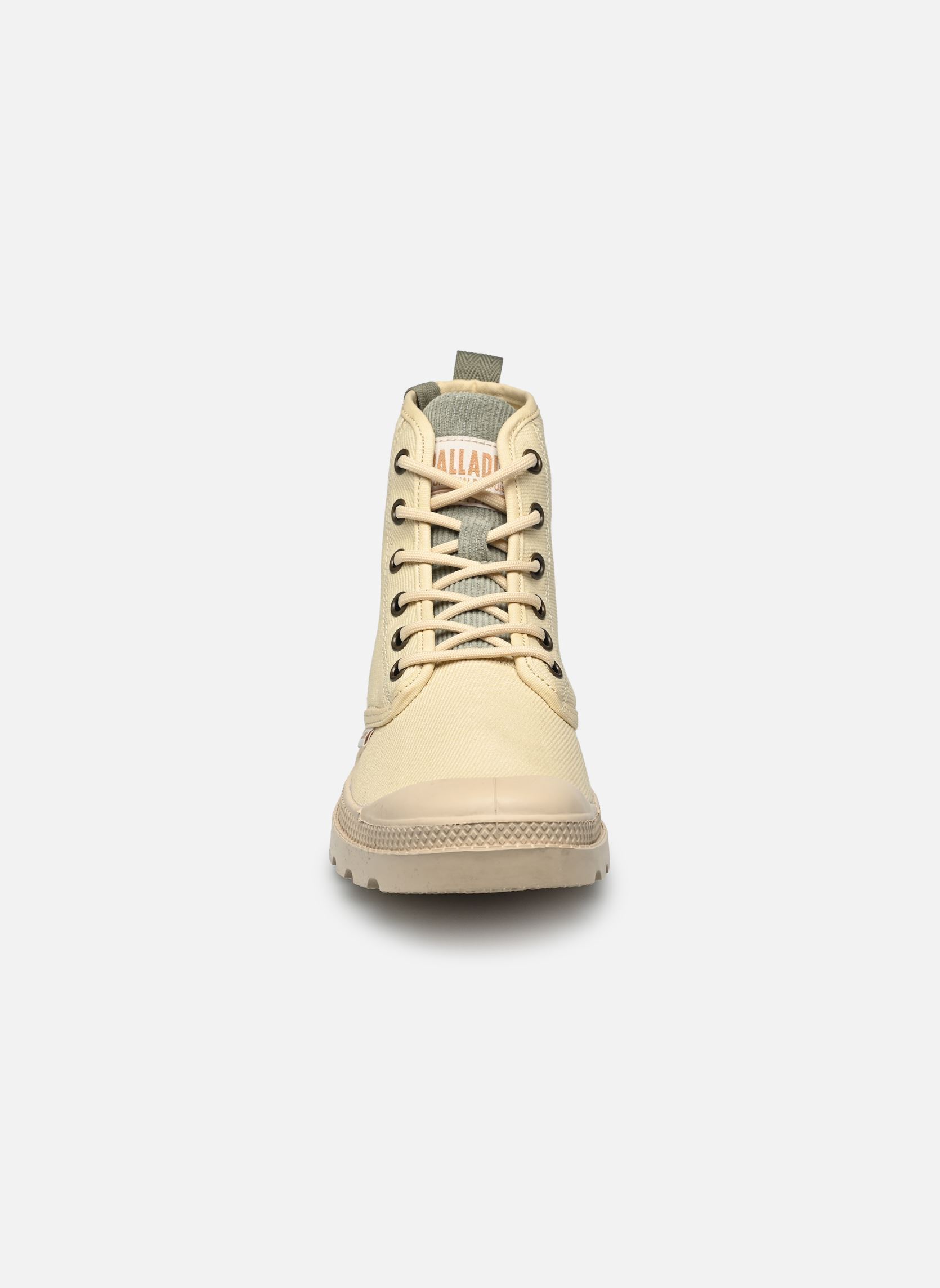 Bottines à lacets Pampa Michigan femme beige Palladium Bottines à lacets Pampa Michigan femme beige SAHARA
