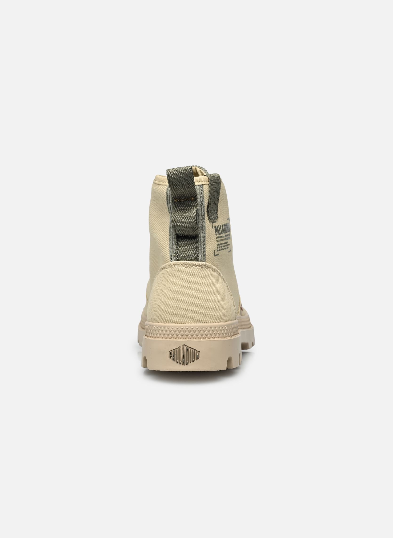 Bottines à lacets Pampa Michigan femme beige Palladium Bottines à lacets Pampa Michigan femme beige SAHARA
