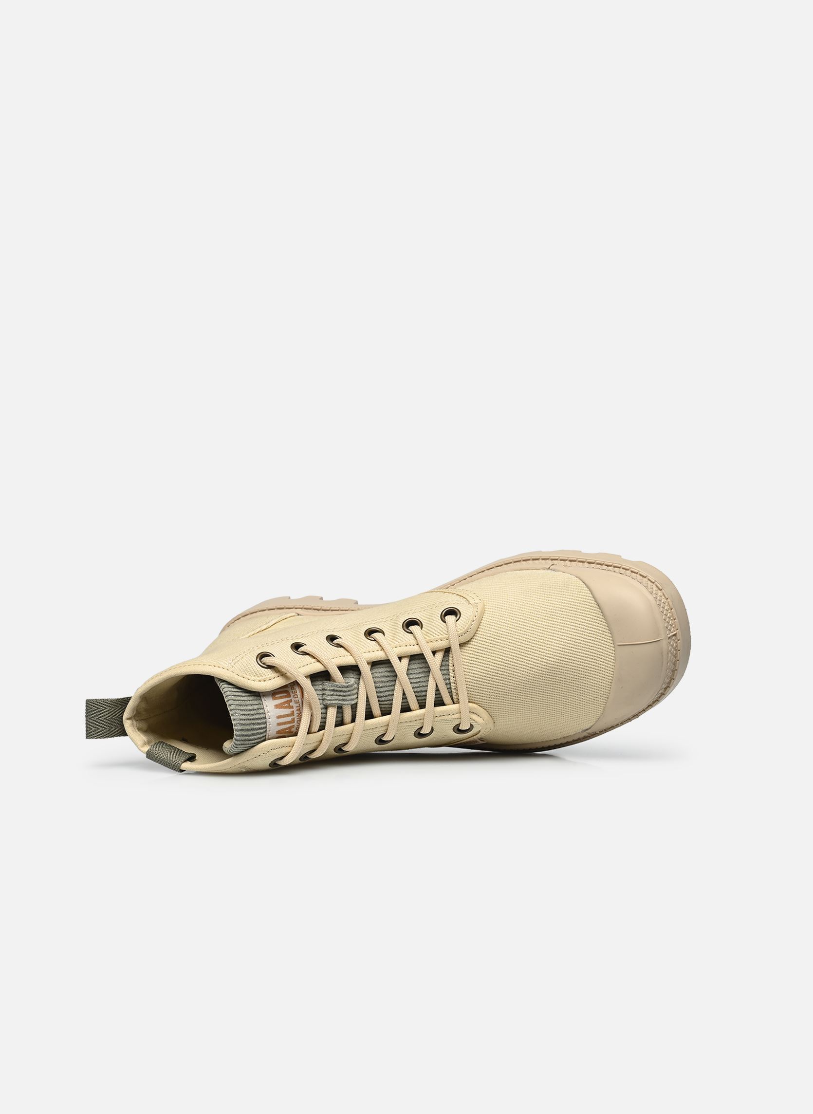 Bottines à lacets Pampa Michigan femme beige Palladium Bottines à lacets Pampa Michigan femme beige SAHARA