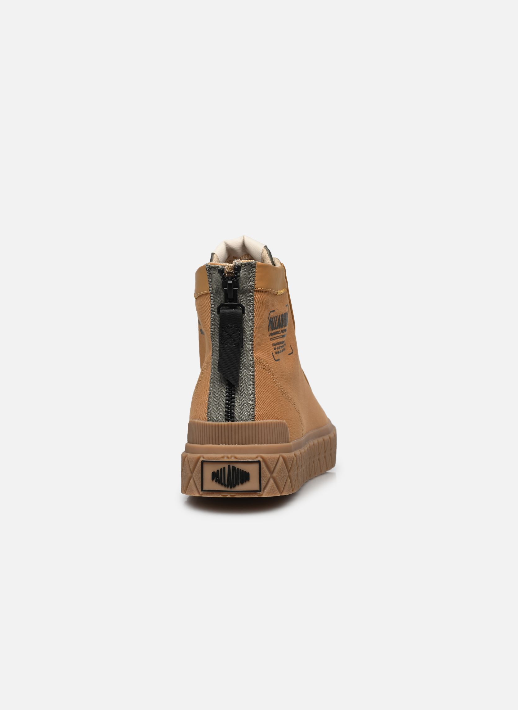 Baskets toile Palla Ace Detroit M homme marron Palladium Baskets toile Palla Ace Detroit M homme marron WOODLIN