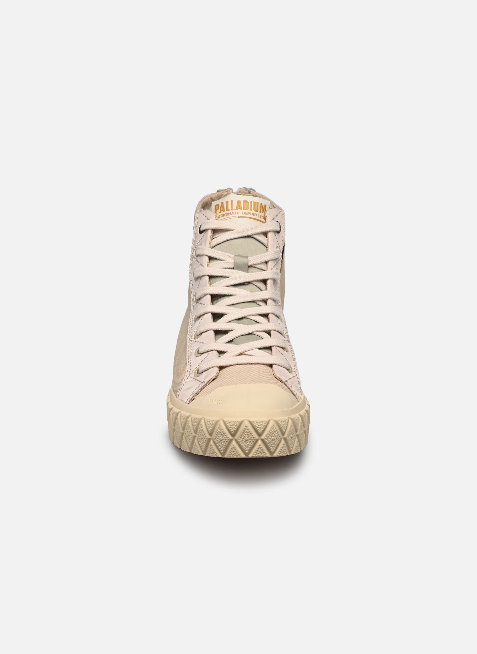 Print sneakers Palla Ace Detroit W dames beige Palladium Print sneakers Palla Ace Detroit W dames beige SAHARA