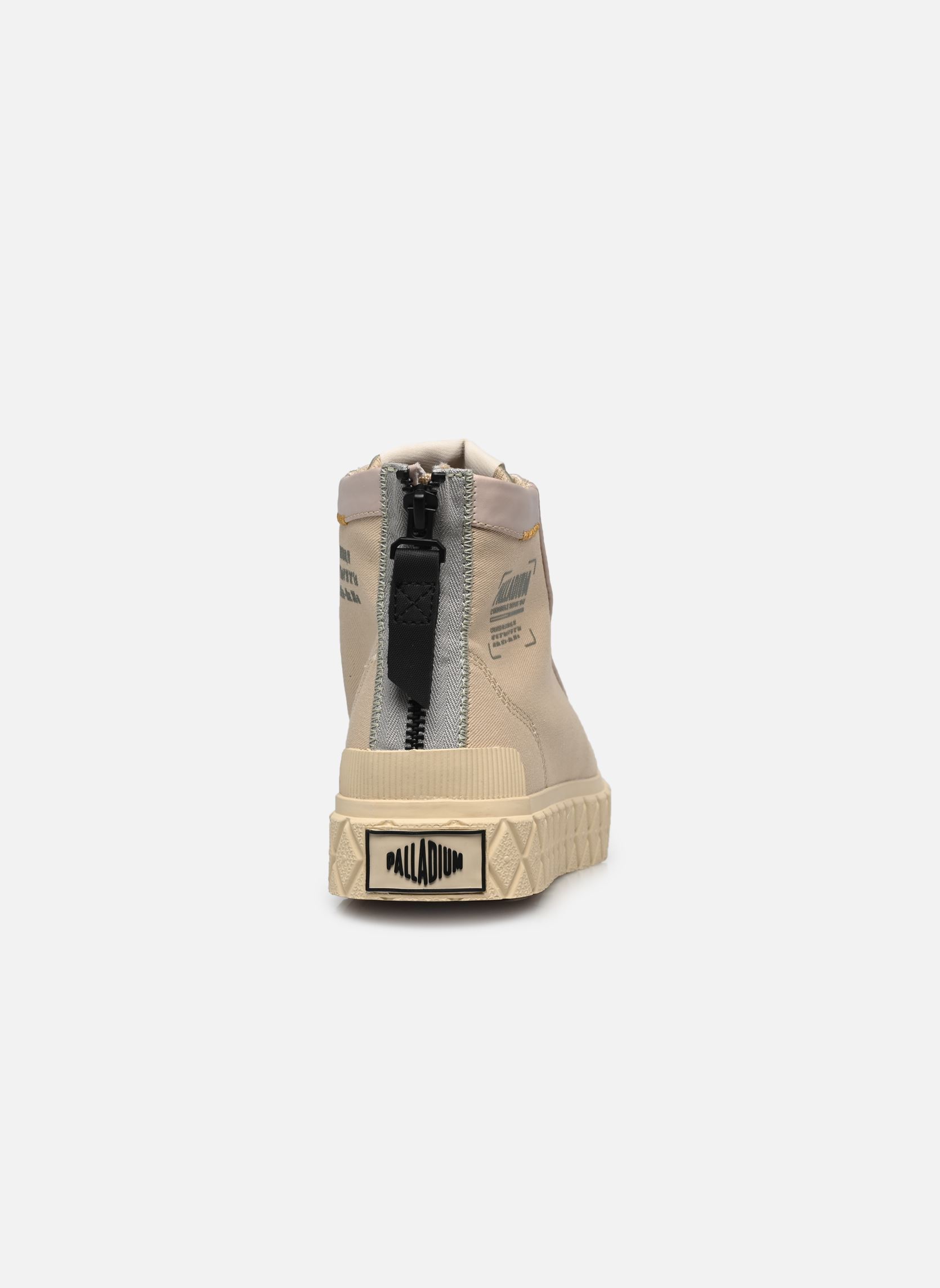 Print sneakers Palla Ace Detroit W dames beige Palladium Print sneakers Palla Ace Detroit W dames beige SAHARA