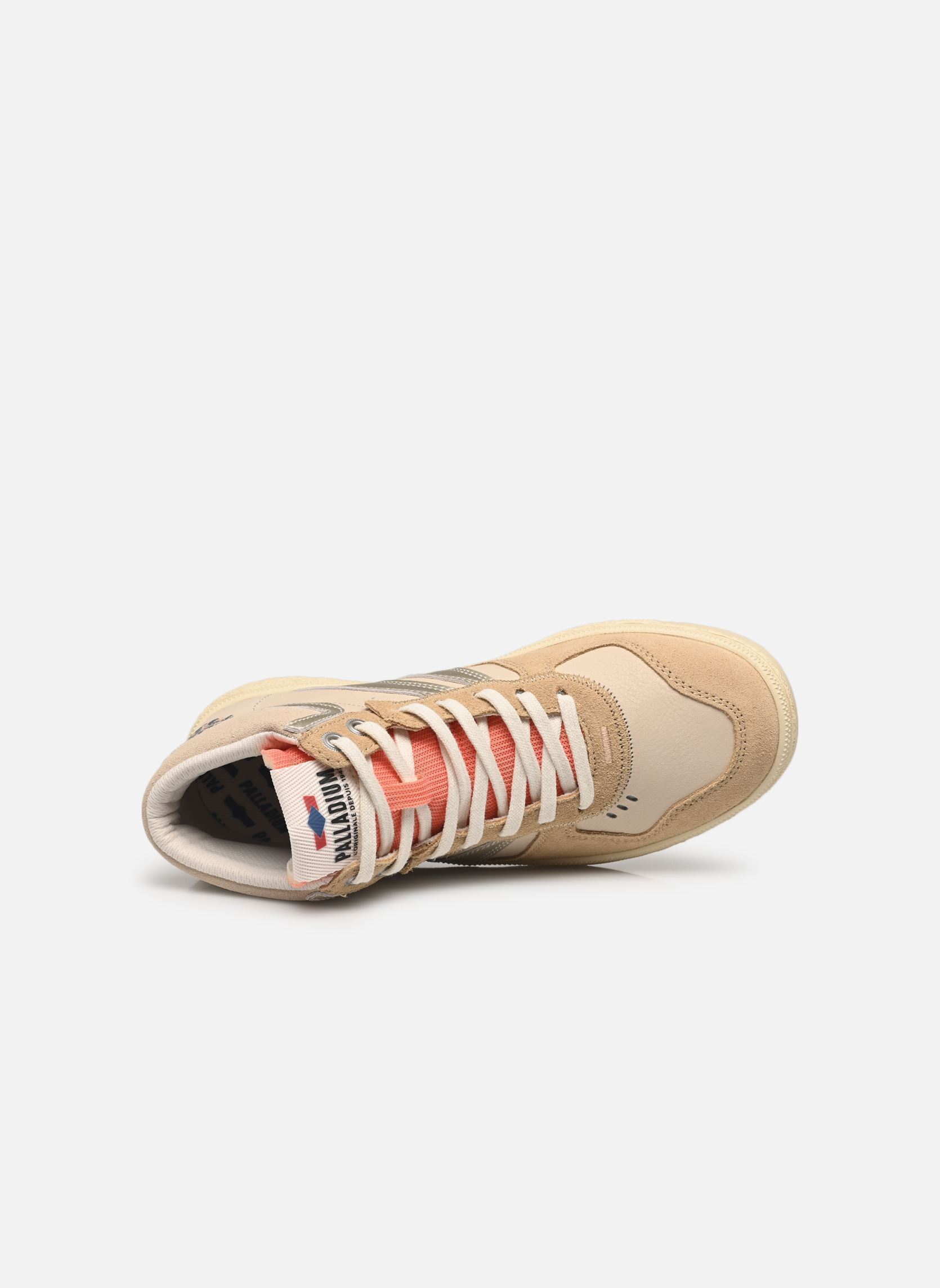 Knöchelhohe Sneaker Pallacup Chukka Lth W damen beige Palladium Knöchelhohe Sneaker Pallacup Chukka Lth W damen beige ALMOND MILK/GOLD