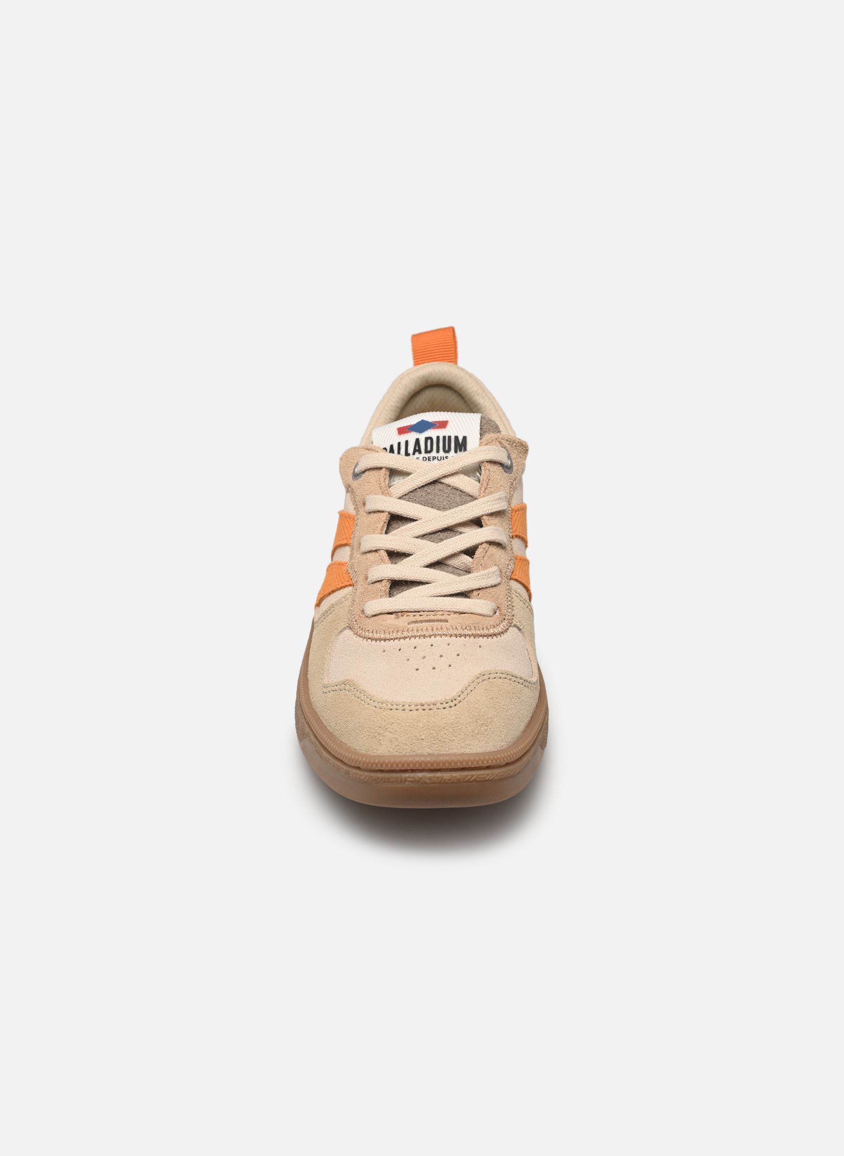 Niedrige Sneaker Pallacup Flame Sde W damen beige Palladium Niedrige Sneaker Pallacup Flame Sde W damen beige WAVE GRAY/BROWN