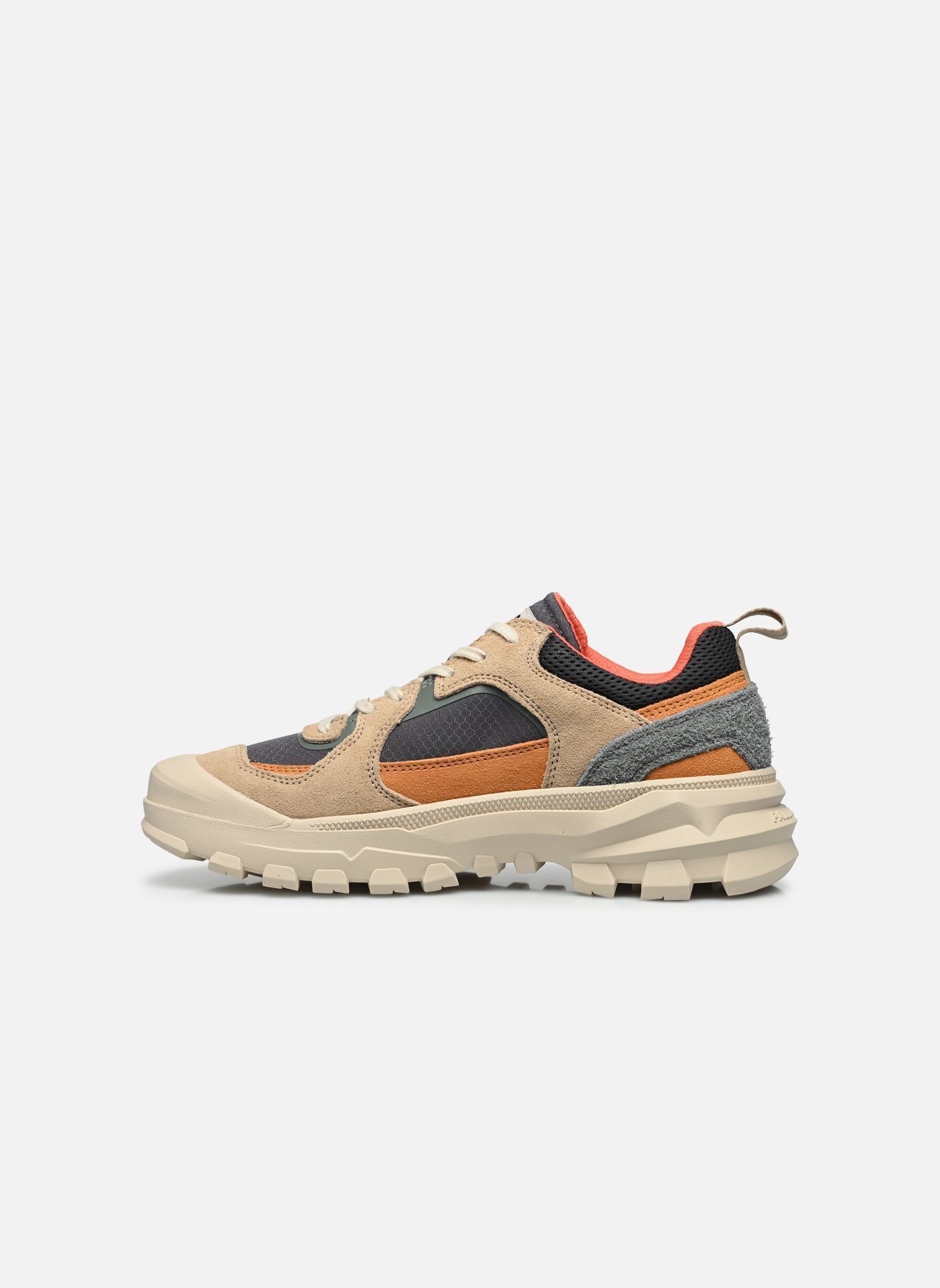 Niedrige Sneaker Pallarider Lo Track M herren mehrfarbig Palladium Niedrige Sneaker Pallarider Lo Track M herren mehrfarbig ASPHALT/WARM SAND