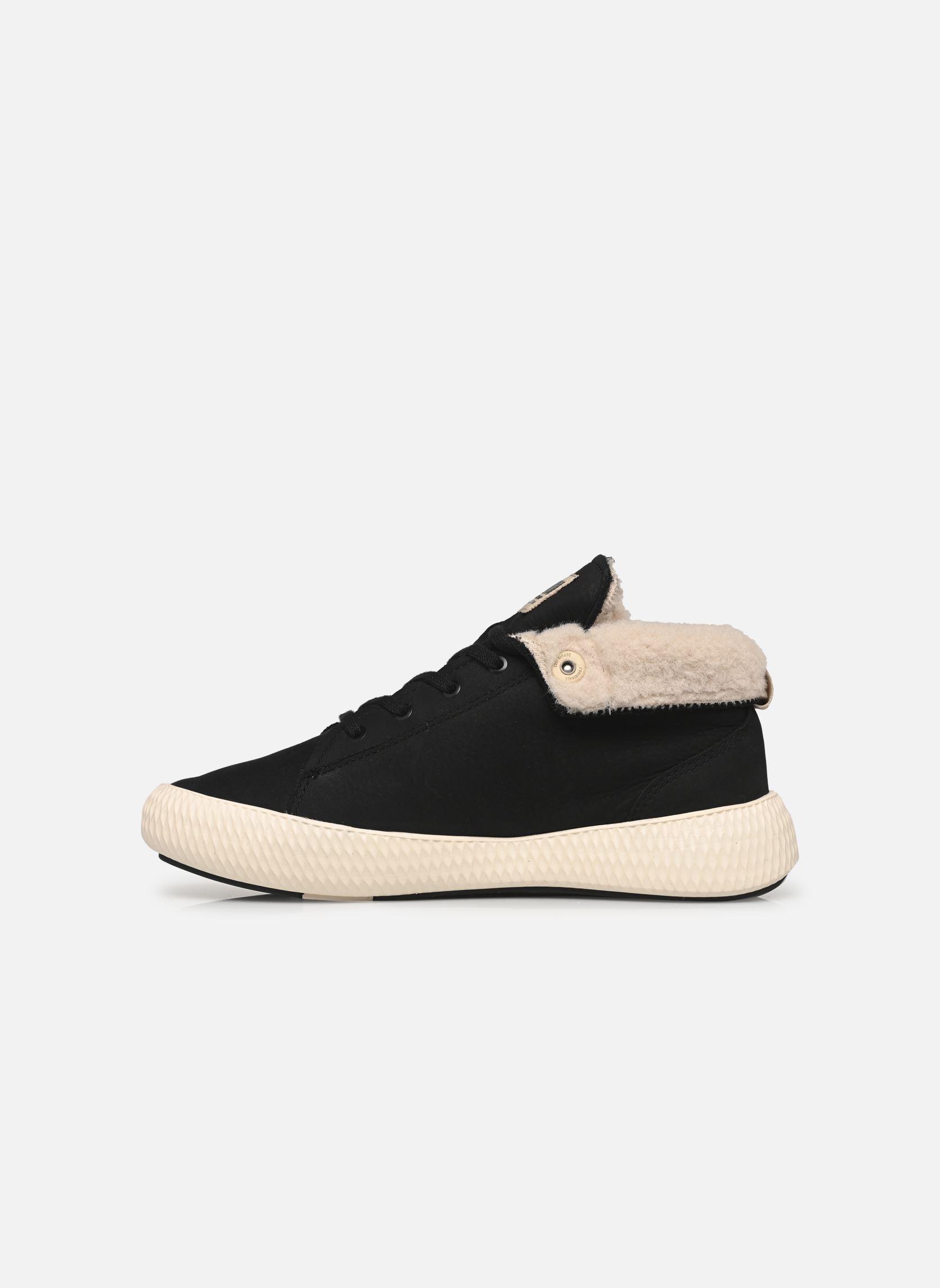 Bottines à lacets Pallanova Chukka Wool W femme noir Palladium Bottines à lacets Pallanova Chukka Wool W femme noir BLACK