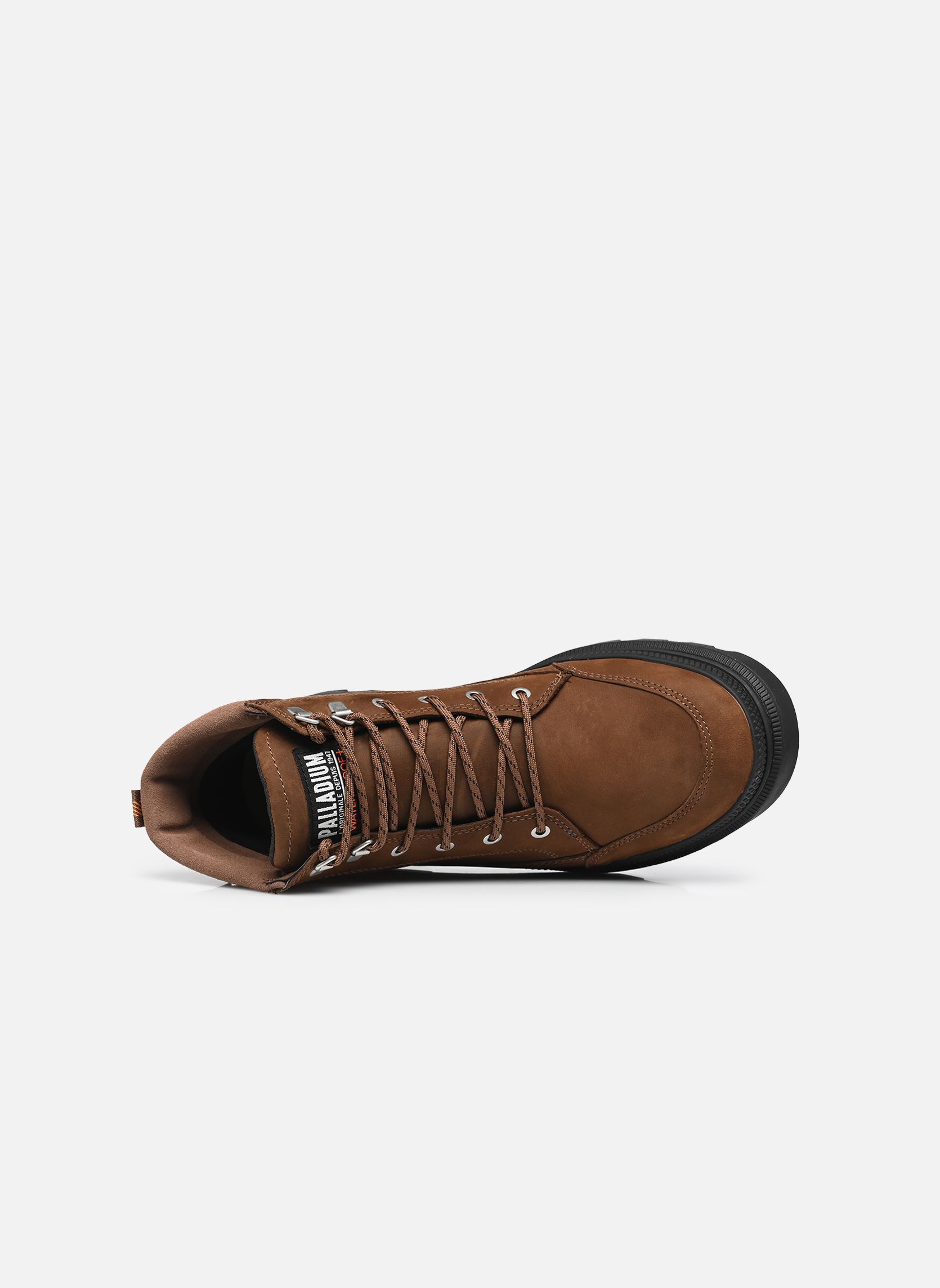 Bottines et bottes Pallatroopercuff2Wp+ M homme marron Palladium Bottines et bottes Pallatroopercuff2Wp+ M homme marron BISON