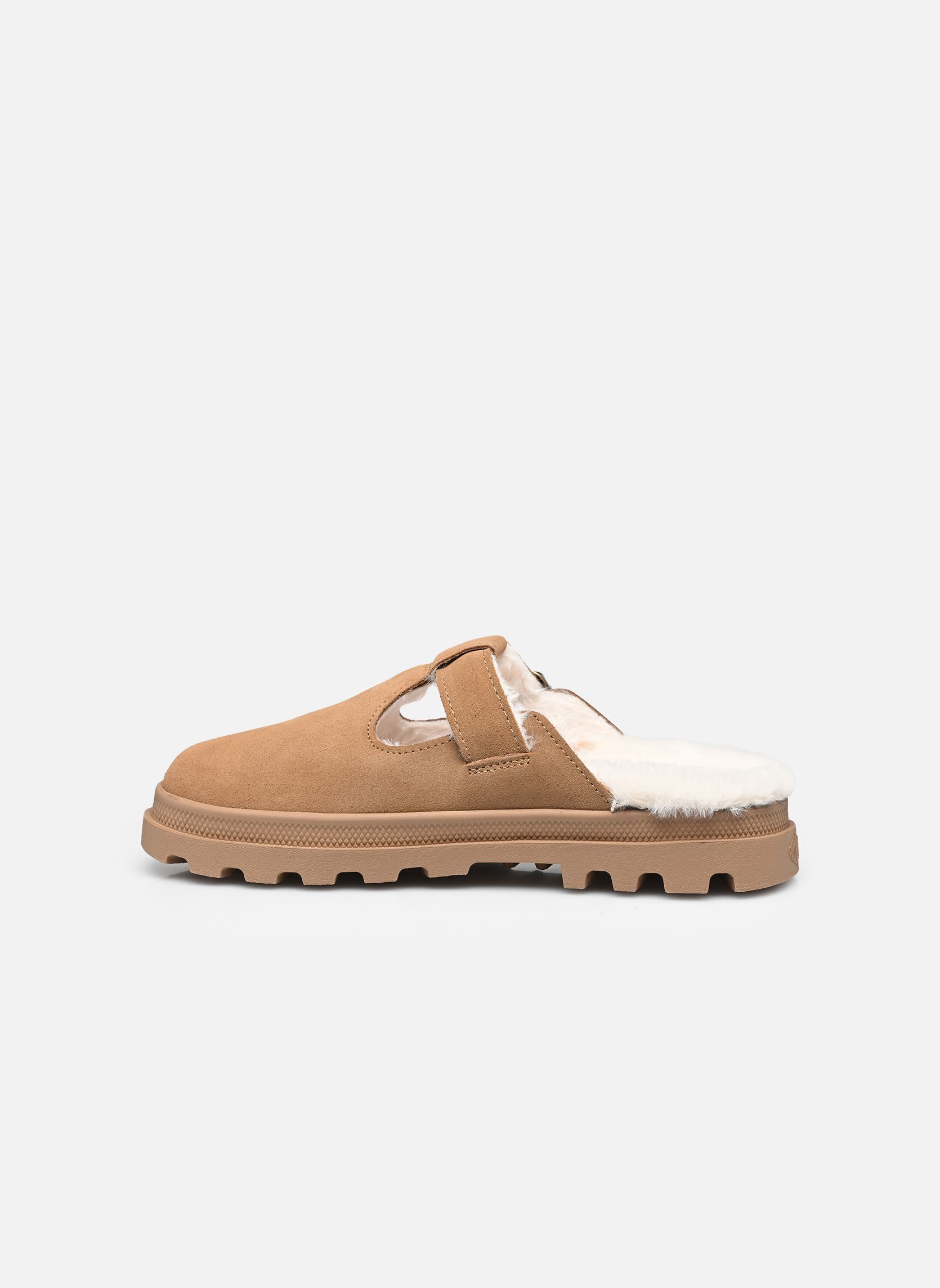 Pantoffels Dunelite Pyla Warm W dames beige Palladium Pantoffels Dunelite Pyla Warm W dames beige DEAR BROWN