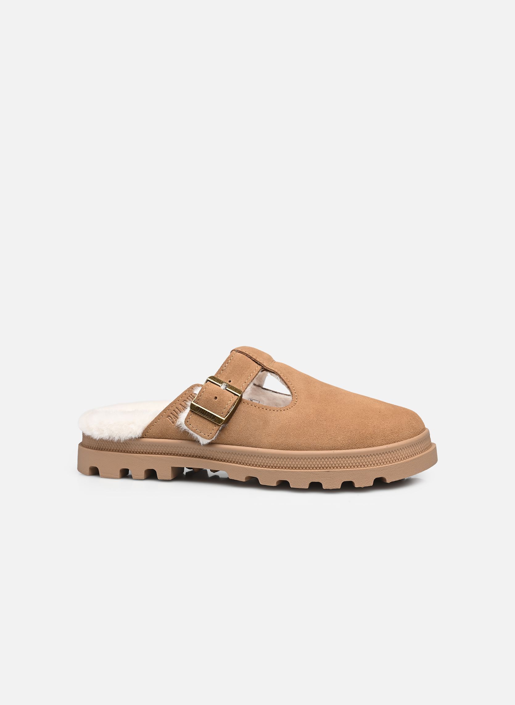 Pantoffels Dunelite Pyla Warm W dames beige Palladium Pantoffels Dunelite Pyla Warm W dames beige DEAR BROWN