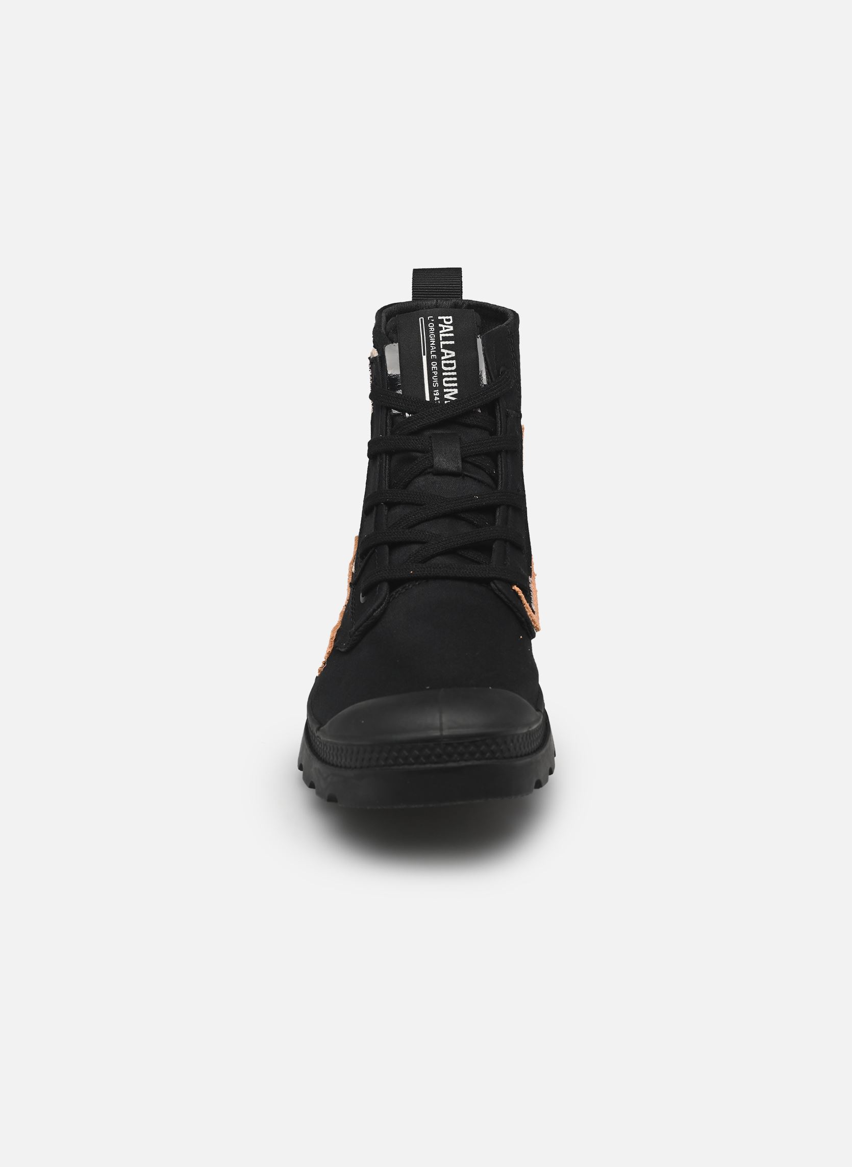 Leinen-Sneaker Pampa Underlayer W damen schwarz Palladium Leinen-Sneaker Pampa Underlayer W damen schwarz BLACK/BLACK