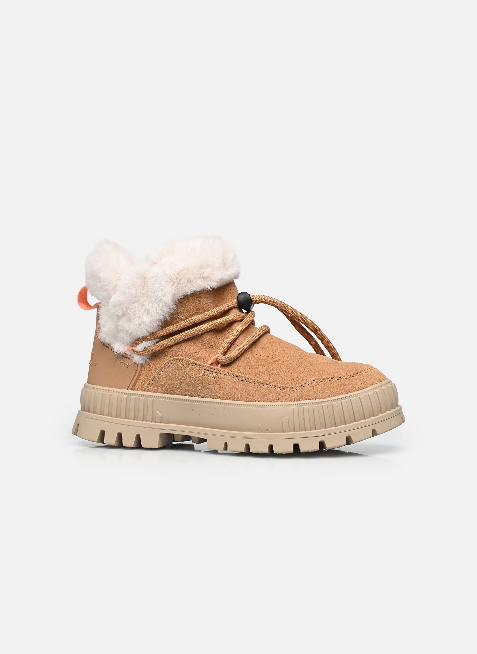 Bottines fourrées Pallashock Lo Hiver W femme beige Palladium Bottines fourrées Pallashock Lo Hiver W femme beige IRISH BROWN