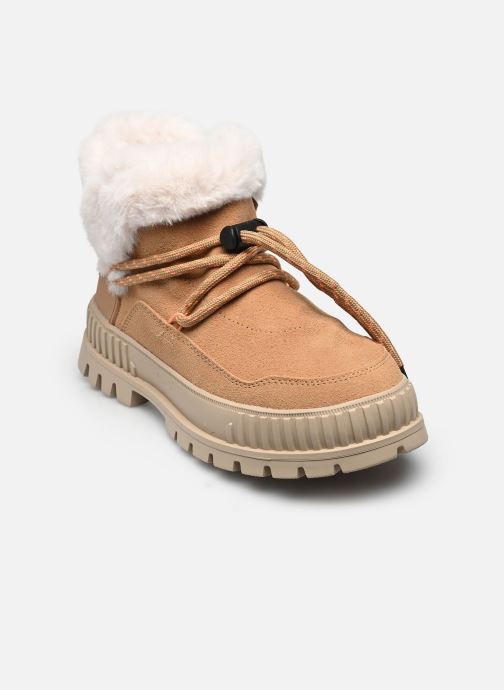 Palladium Bottines fourrées Pallashock Lo Hiver W femme beige