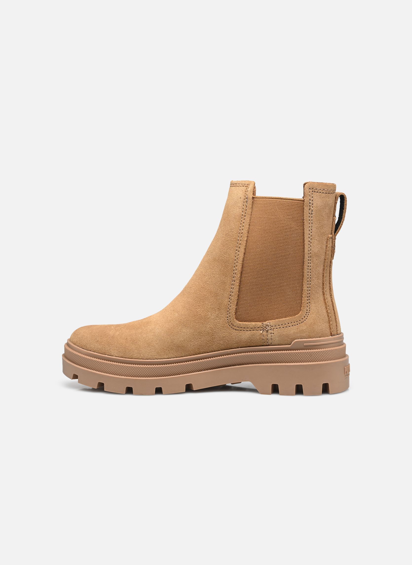 Geschnürte Stiefeletten Pallagrade Chelsea S W damen braun Palladium Geschnürte Stiefeletten Pallagrade Chelsea S W damen braun BROWN