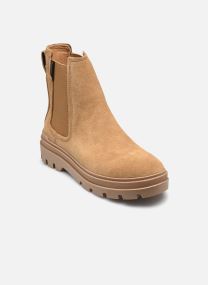 Botines con cordones Pallagrade Chelsea S W mujer gris