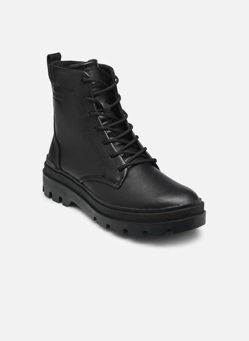 Palladium Bottines à lacets Pallagrade Officer L W femme noir