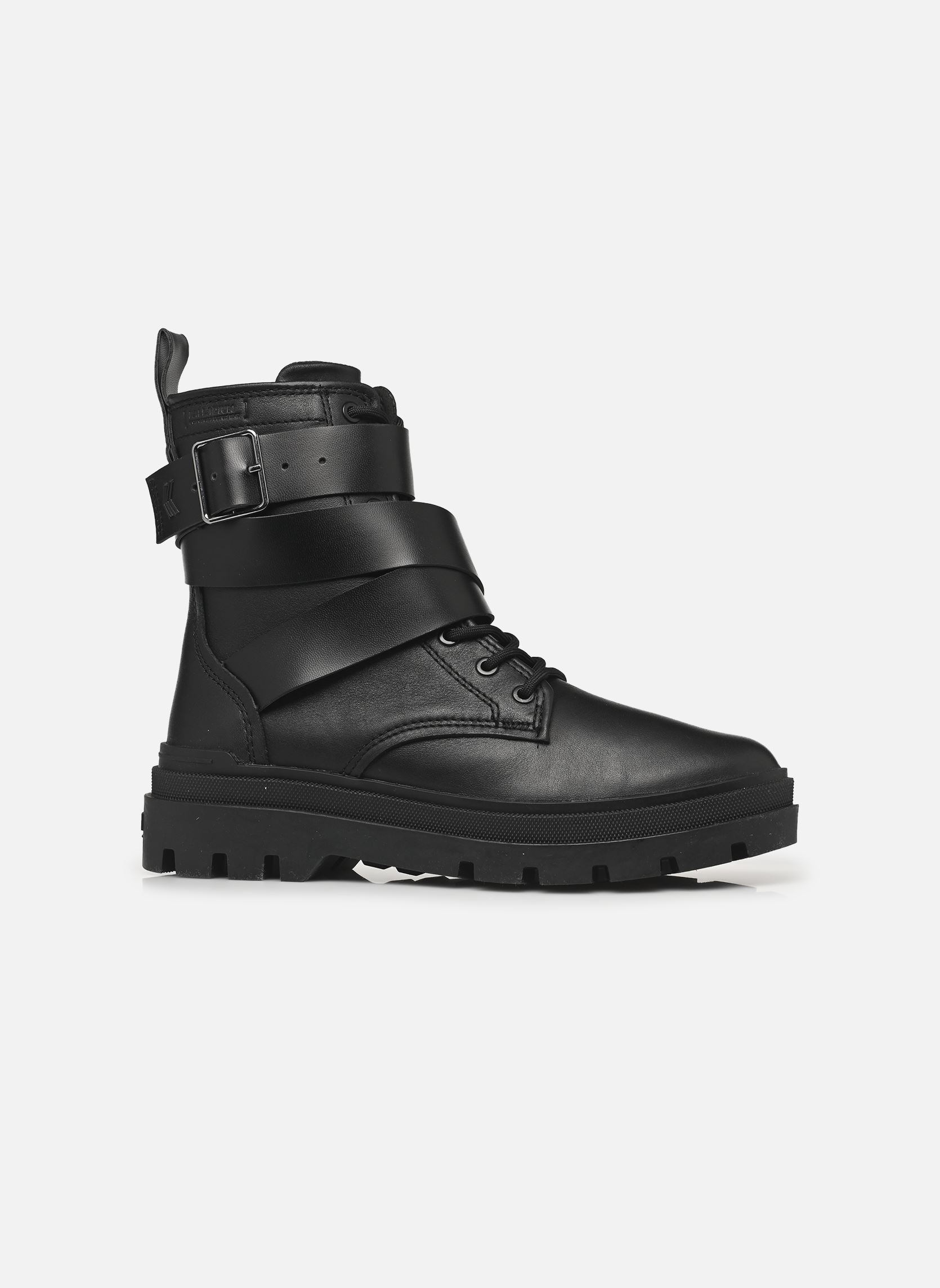 Geschnürte Stiefeletten Pallagrade Ranger L W damen schwarz Palladium Geschnürte Stiefeletten Pallagrade Ranger L W damen schwarz BLACK