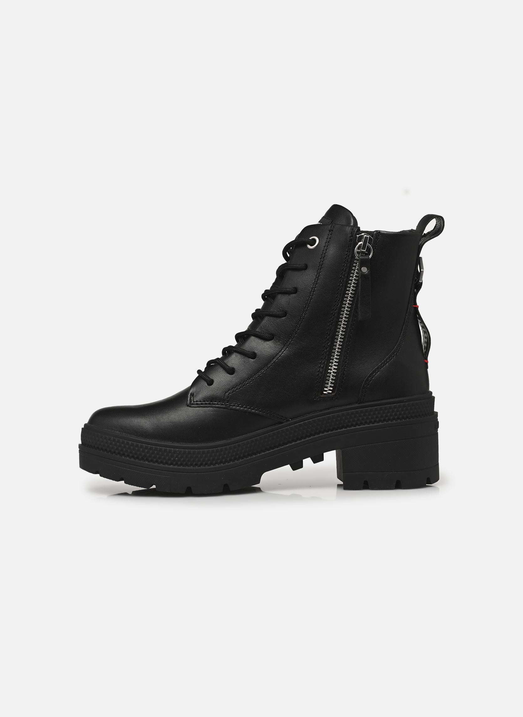 Bottines à lacets Pallarise Ranger L W femme noir Palladium Bottines à lacets Pallarise Ranger L W femme noir BLACK